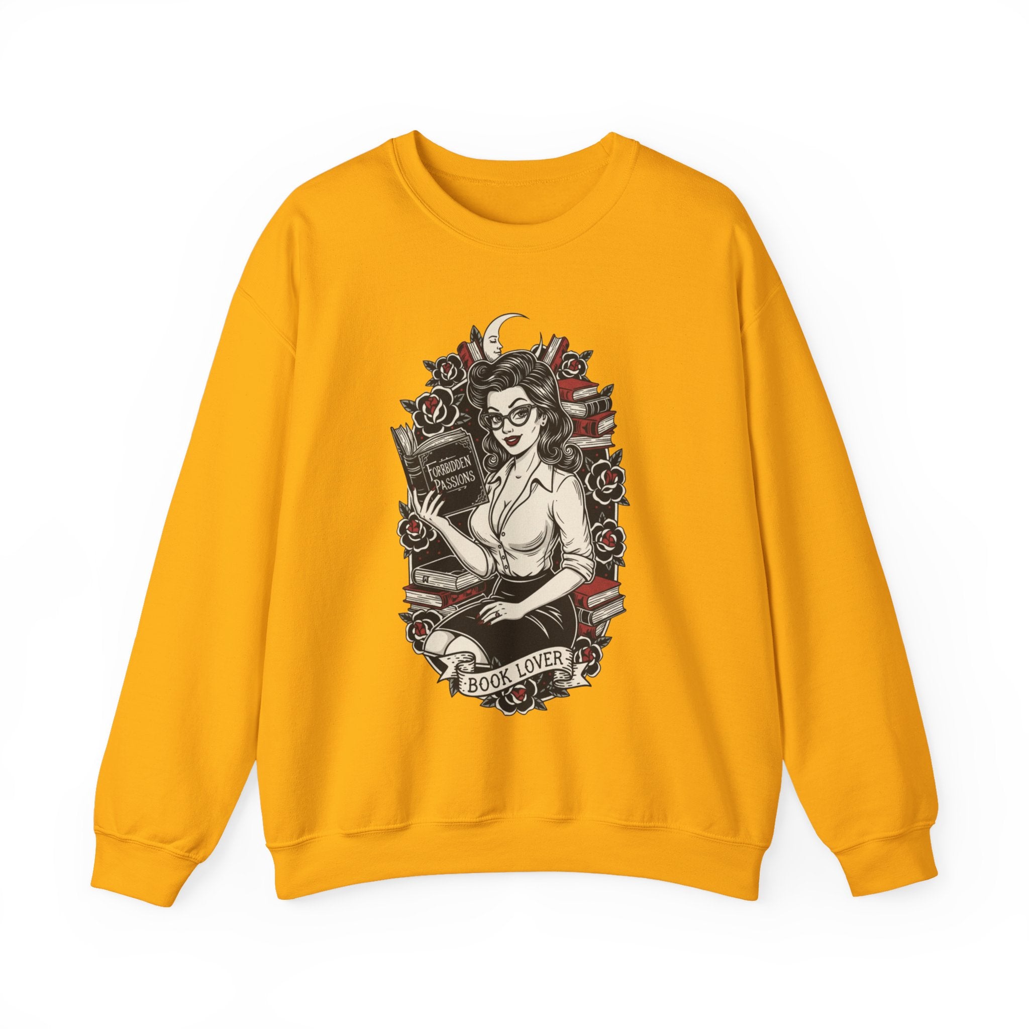 Book Lover Crewneck Sweatshirt - Cozy Literary Apparel