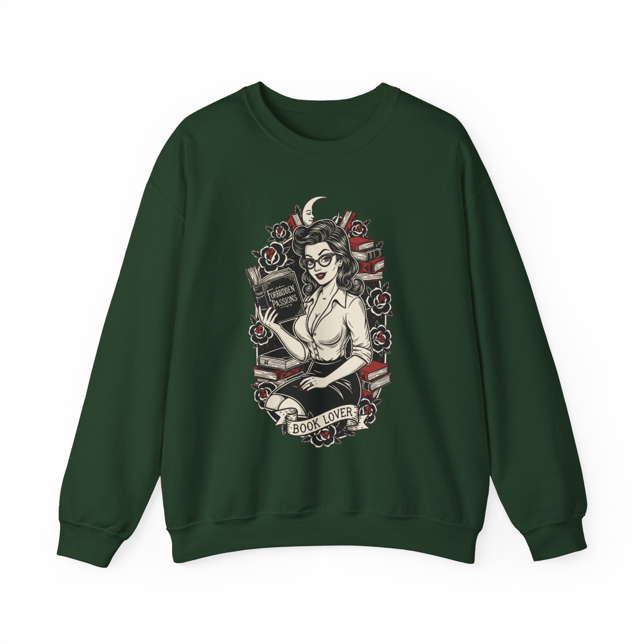 Book Lover Crewneck Sweatshirt - Cozy Literary Apparel