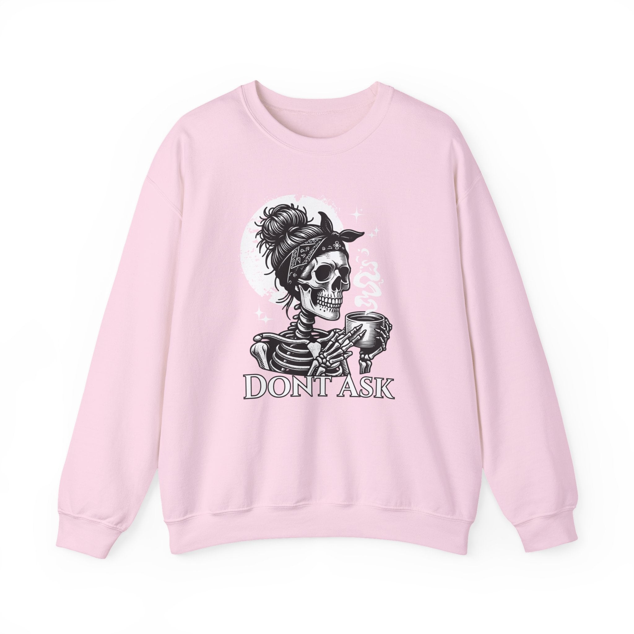 Skull Tea 'Don't Ask' Crewneck Sweatshirt