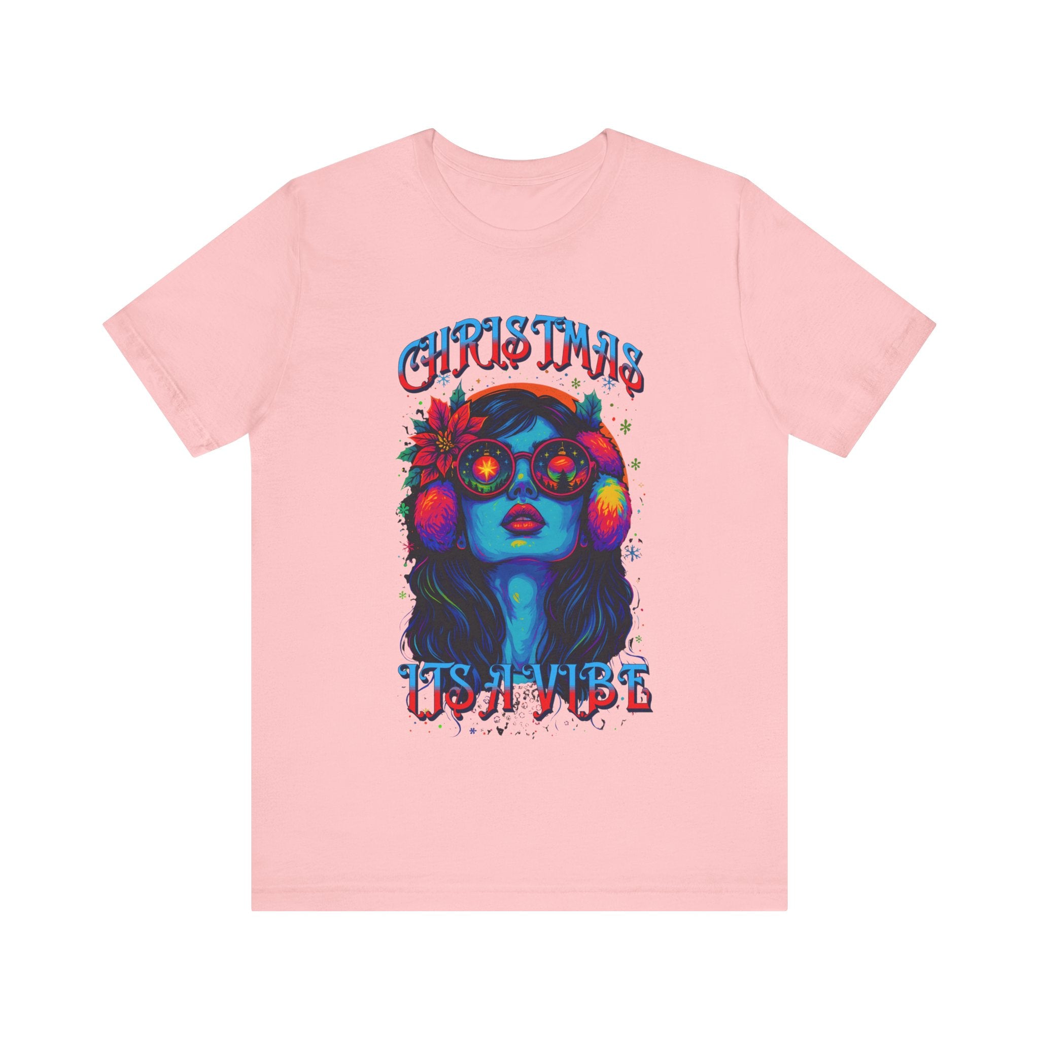 Holiday Vibe Graphic Tee - "Christmas Is Vibe"