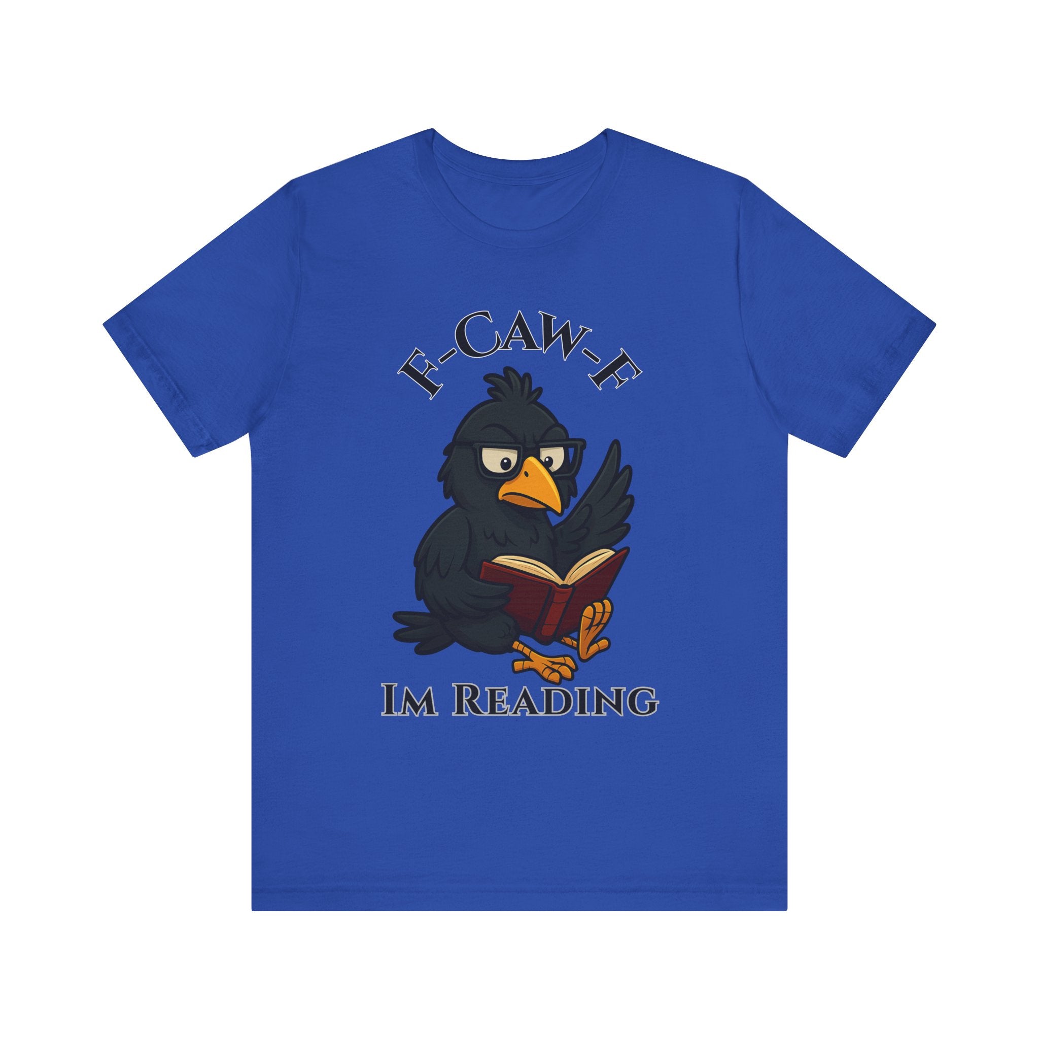 Reading Bird Tee, Funny Literacy Shirt, Gift for Book Lovers, Cute Casual T-Shirt, Reading Enthusiast Apparel, Bird-Themed Gift