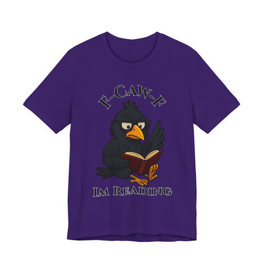 Reading Bird Tee, Funny Literacy Shirt, Gift for Book Lovers, Cute Casual T-Shirt, Reading Enthusiast Apparel, Bird-Themed Gift