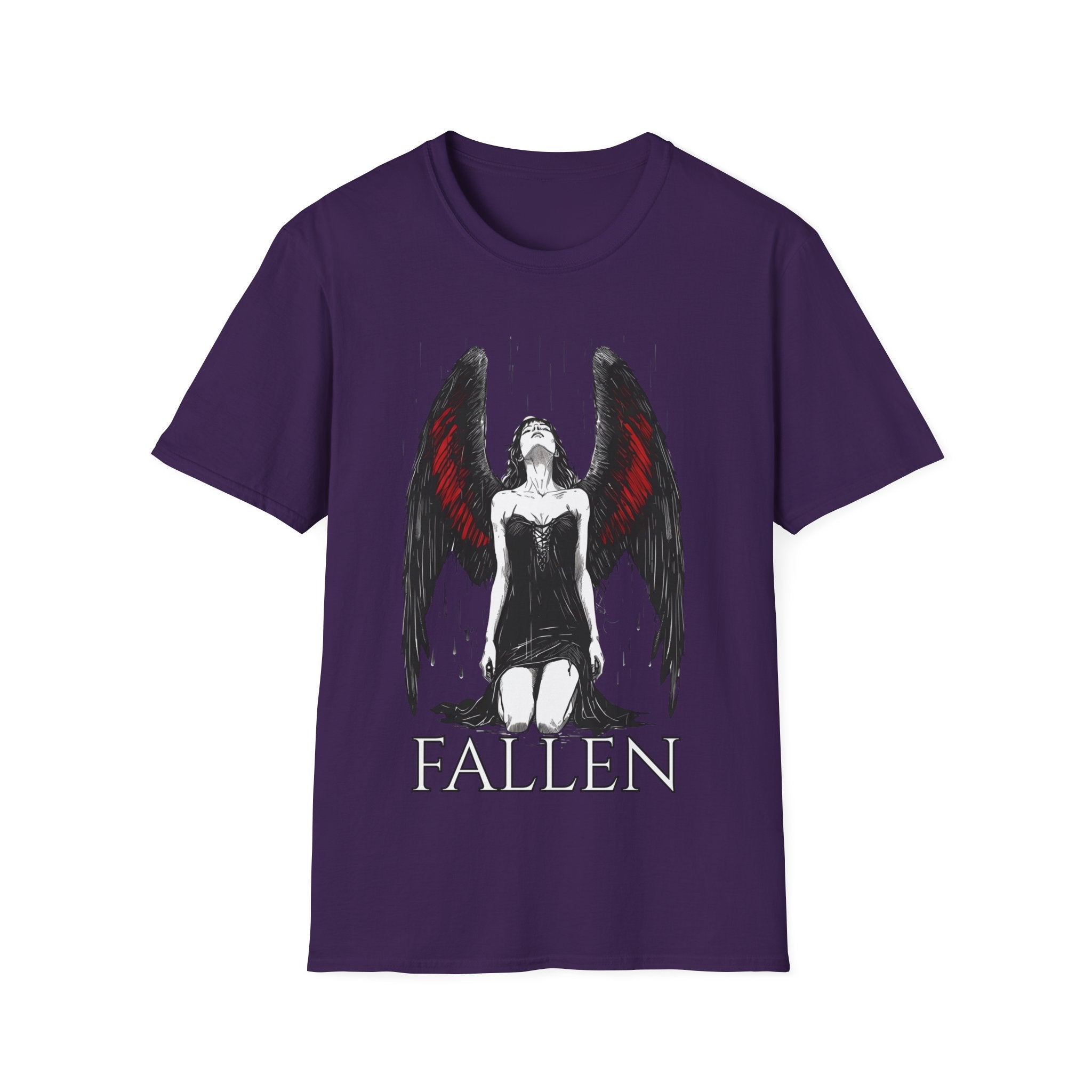 Fallen Angel Graphic T-Shirt, Unisex Tee for Gothic Style Lovers, Perfect for Halloween, Gift Idea for Dark Aesthetic Fans, Casual [...]