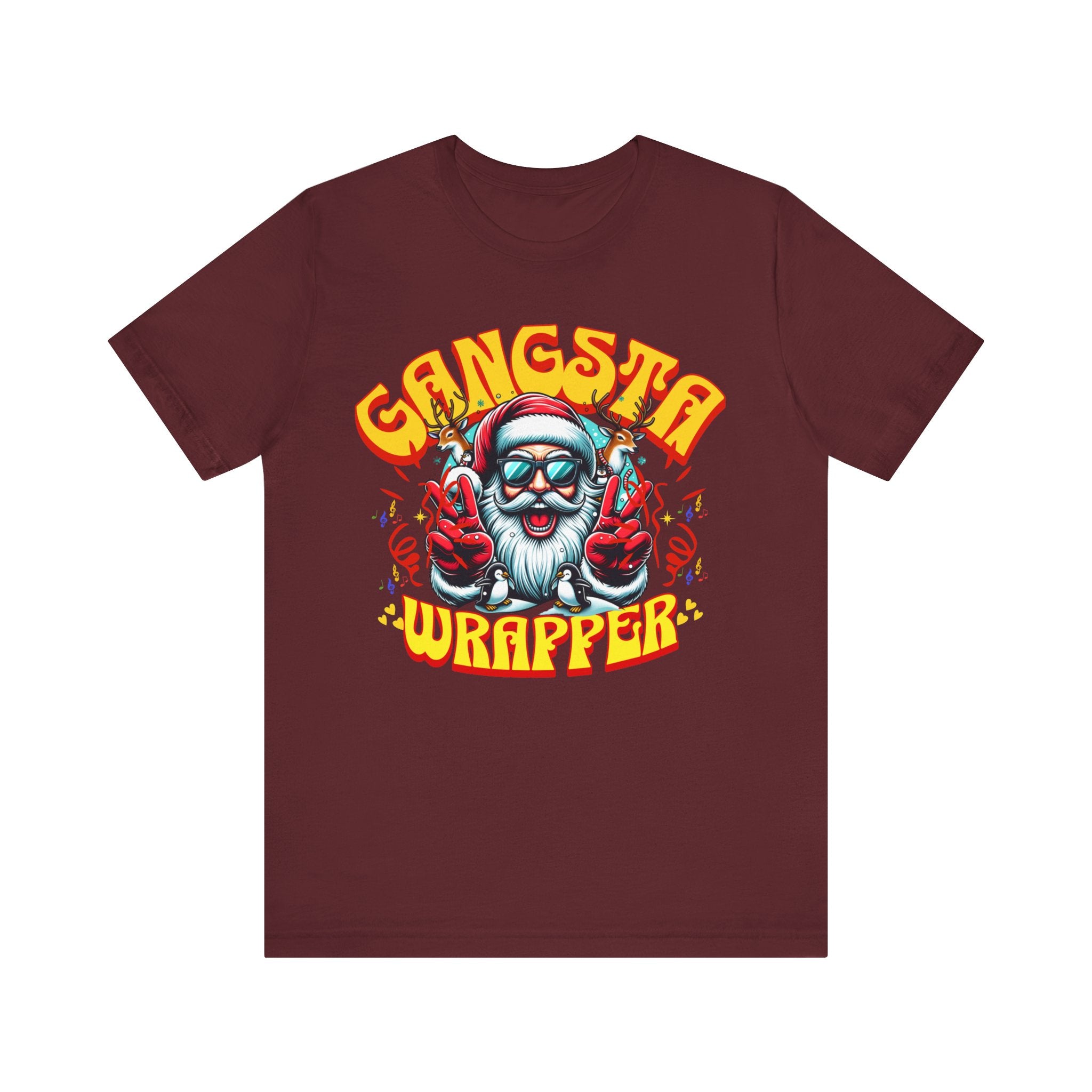 Gangsta Wrapper Tee for Holiday Cheer