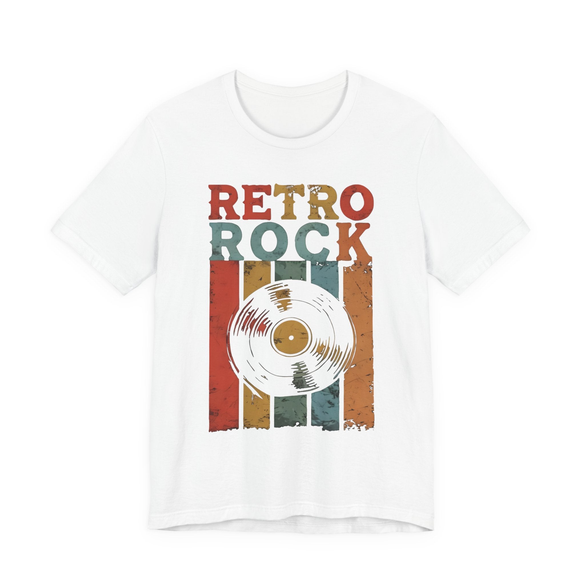 Retro Rock Short Sleeve Tee, Vintage Music T-Shirt, Unisex Rock Band Shirt, Casual Summer Tee, Gift for Music Lovers
