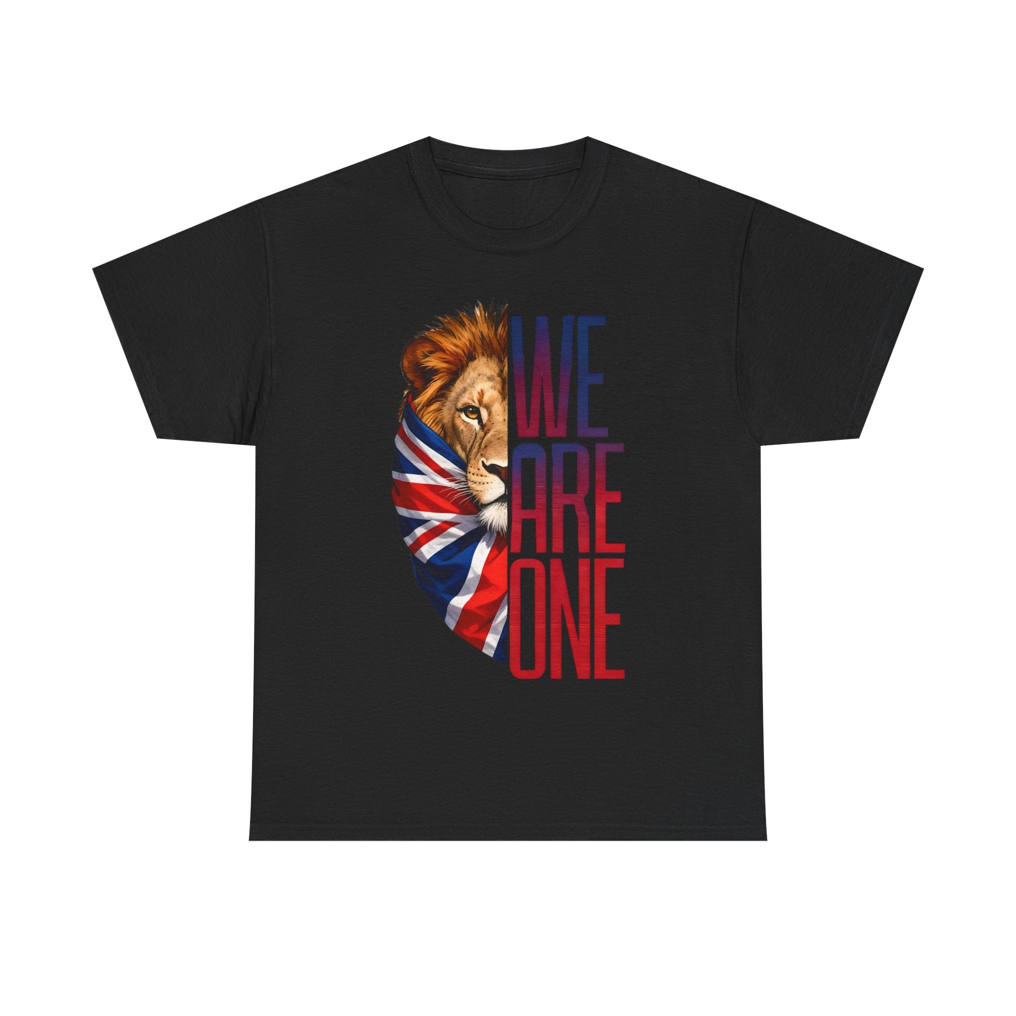 Unity Lion Graphic Tee, Unisex Cotton T-Shirt, Great for Team Spirit, Unity Celebrations, Casual Wear, Gifts for Friends