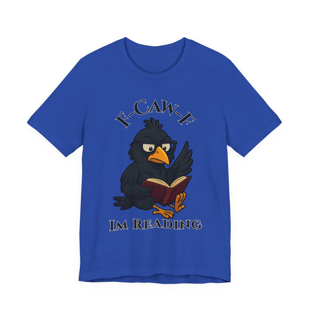 Reading Bird Tee, Funny Literacy Shirt, Gift for Book Lovers, Cute Casual T-Shirt, Reading Enthusiast Apparel, Bird-Themed Gift