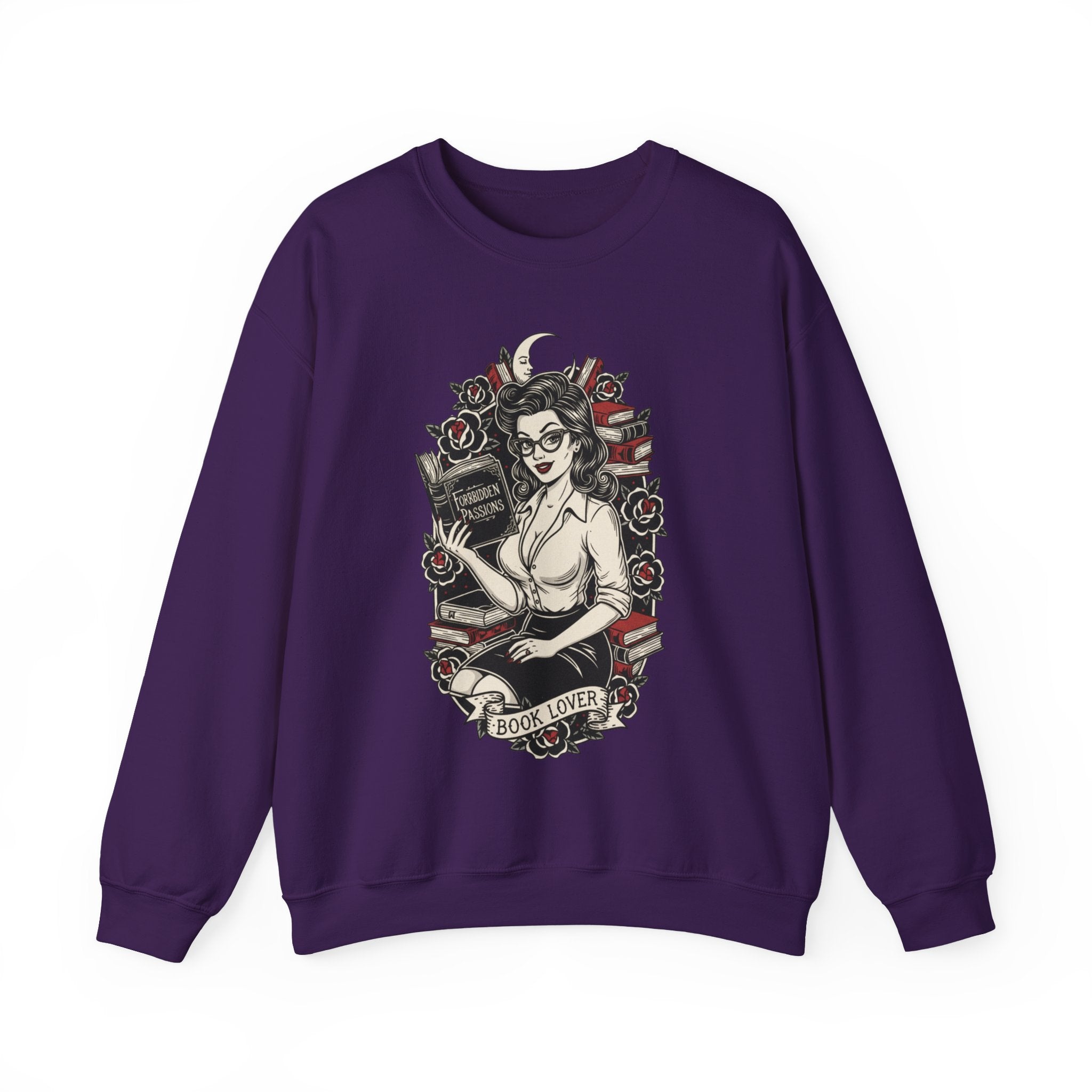 Book Lover Crewneck Sweatshirt - Cozy Literary Apparel