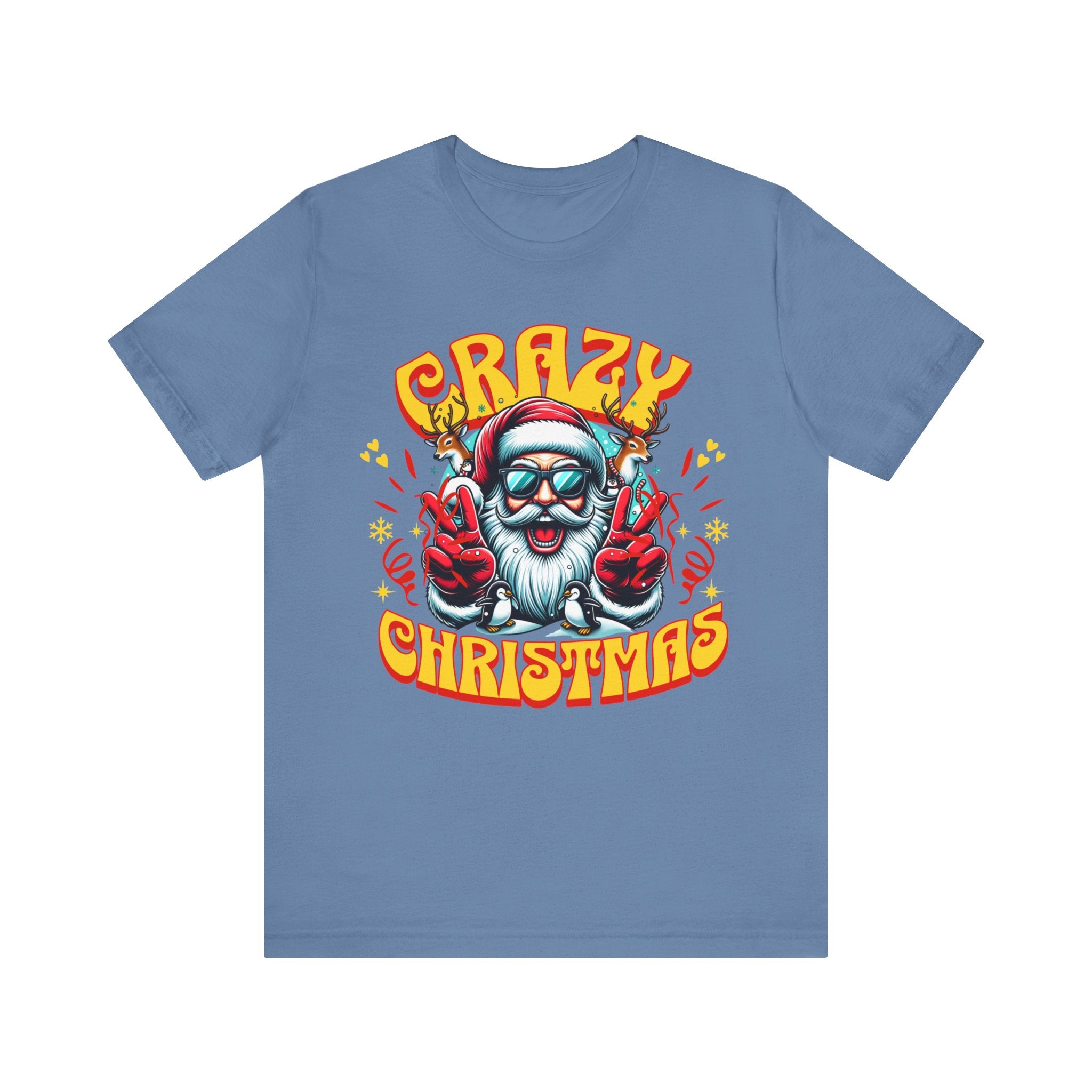 Crazy Christmas Unisex Tee