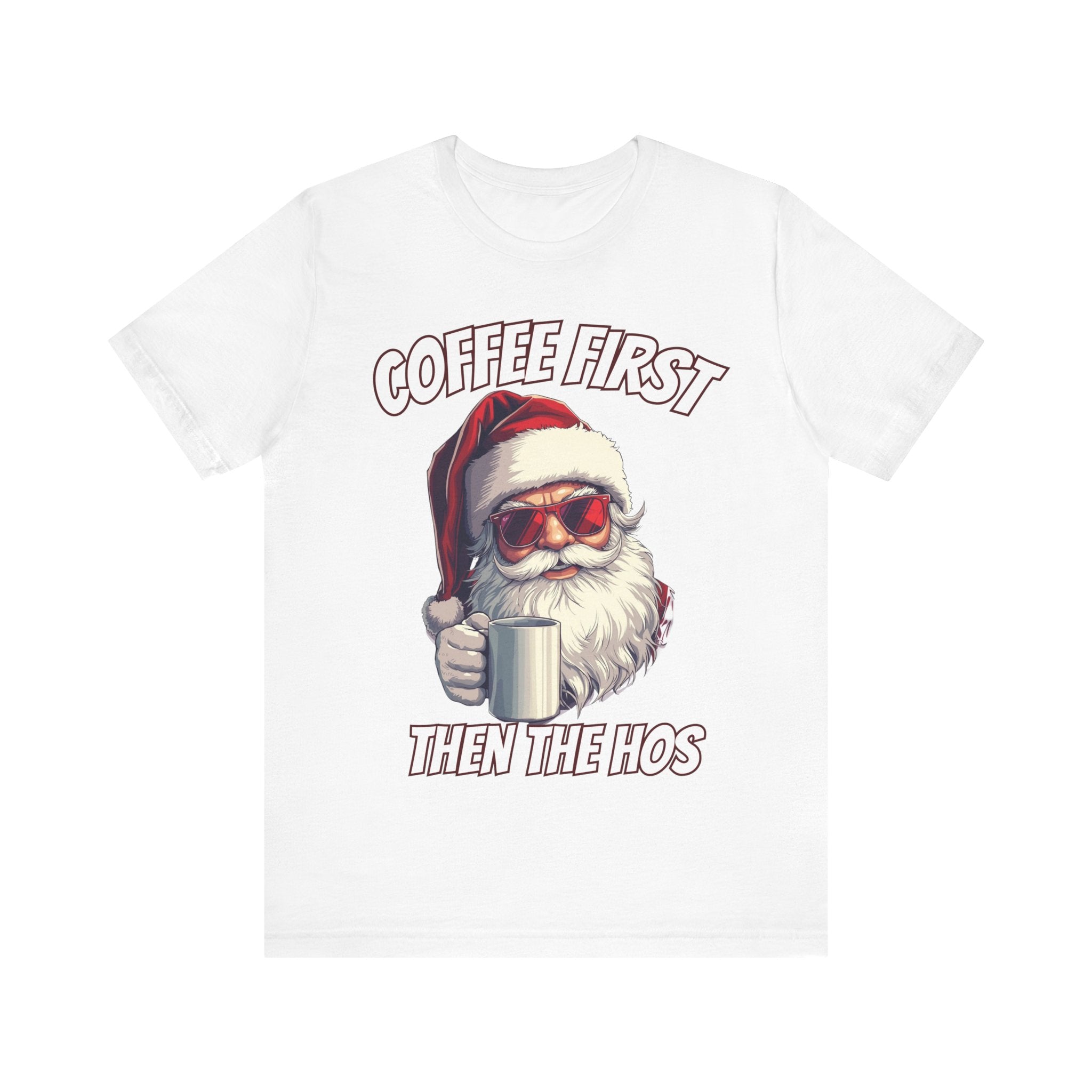 Festive Santa Coffee Tee