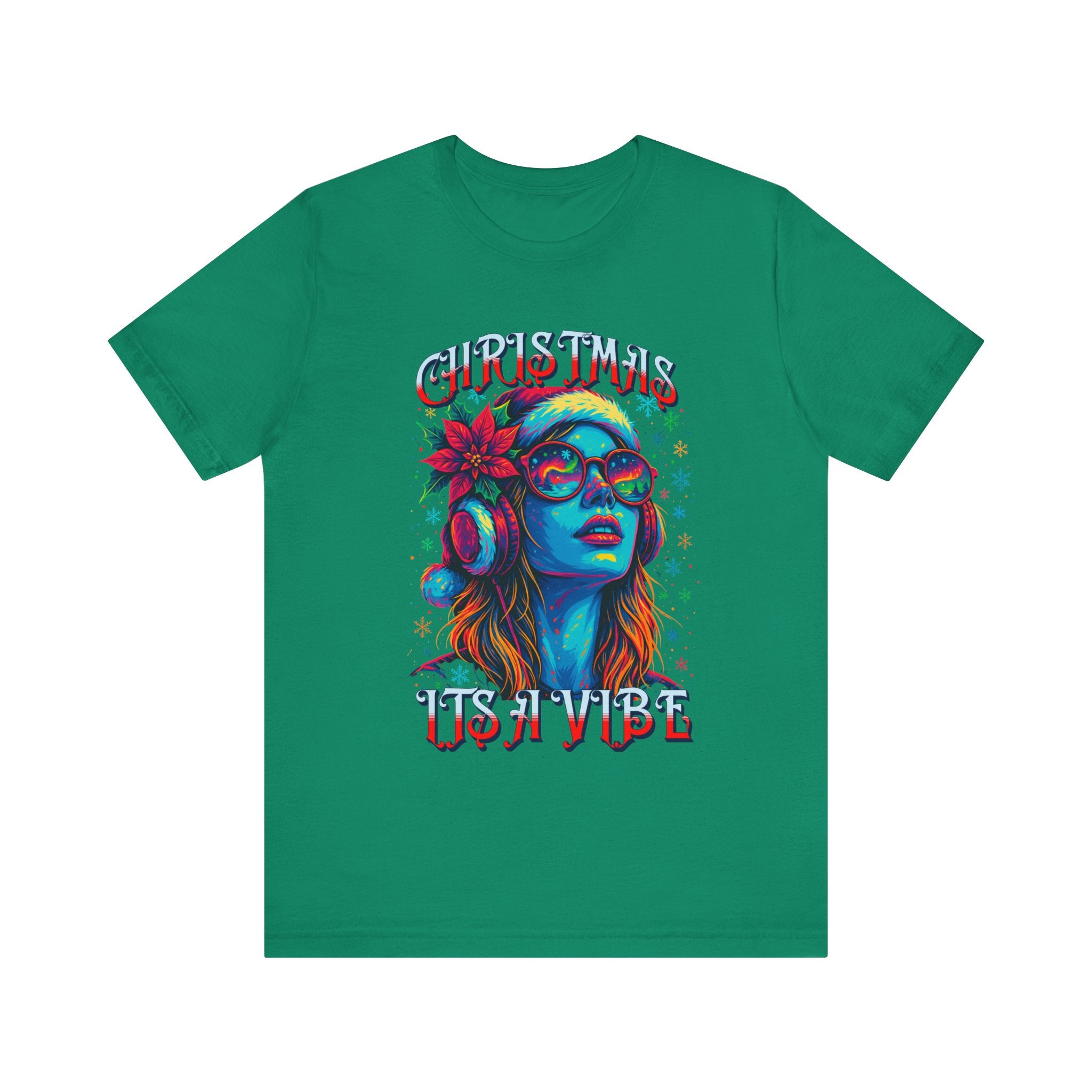 Colorful Christmas Vibe Unisex Tee