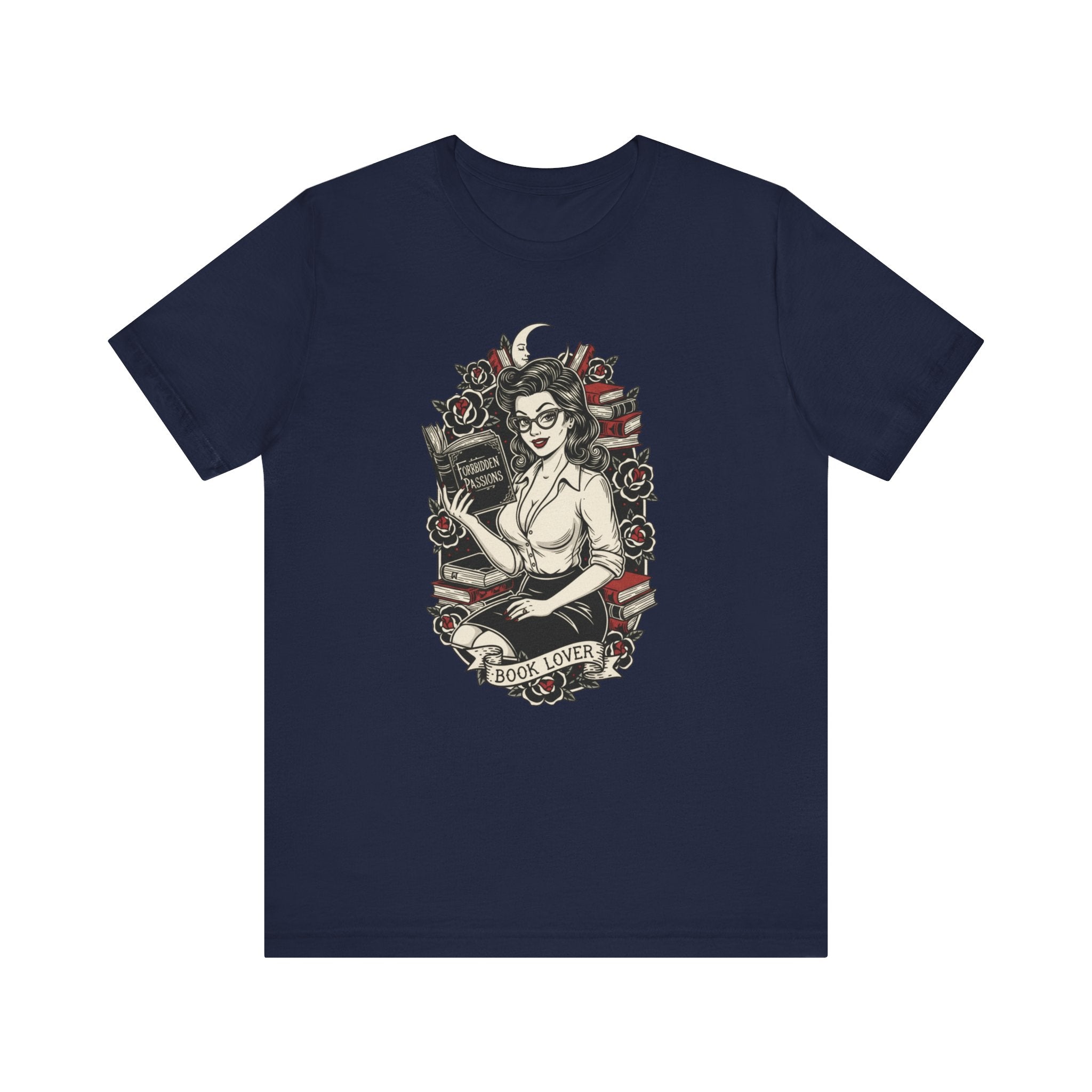 Book Lover Unisex Jersey Tee - Perfect Gift for Readers & Bookworms