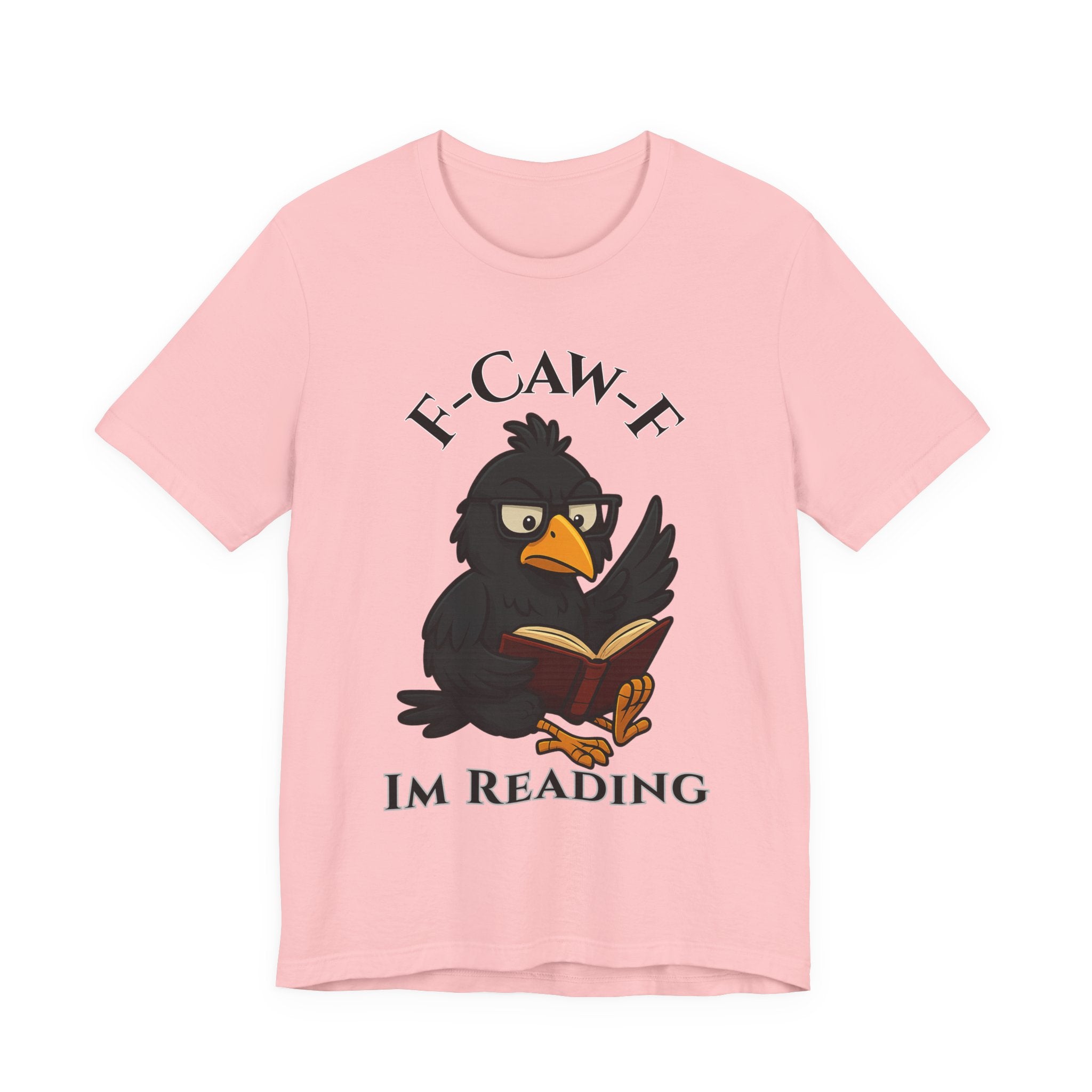Reading Bird Tee, Funny Literacy Shirt, Gift for Book Lovers, Cute Casual T-Shirt, Reading Enthusiast Apparel, Bird-Themed Gift