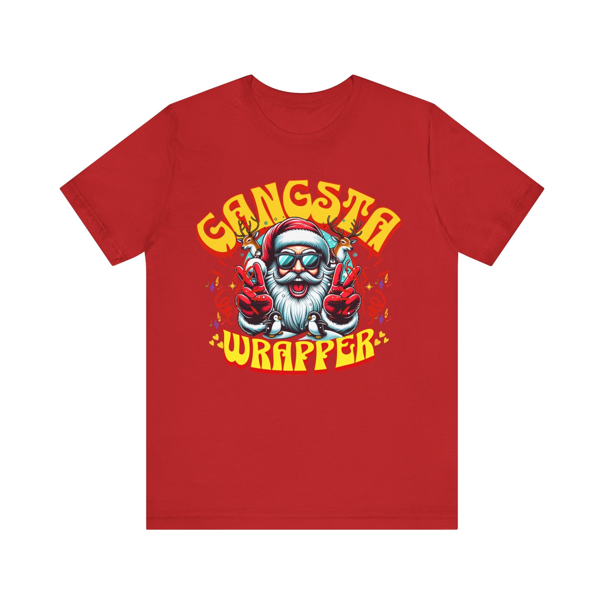Gangsta Wrapper Tee for Holiday Cheer