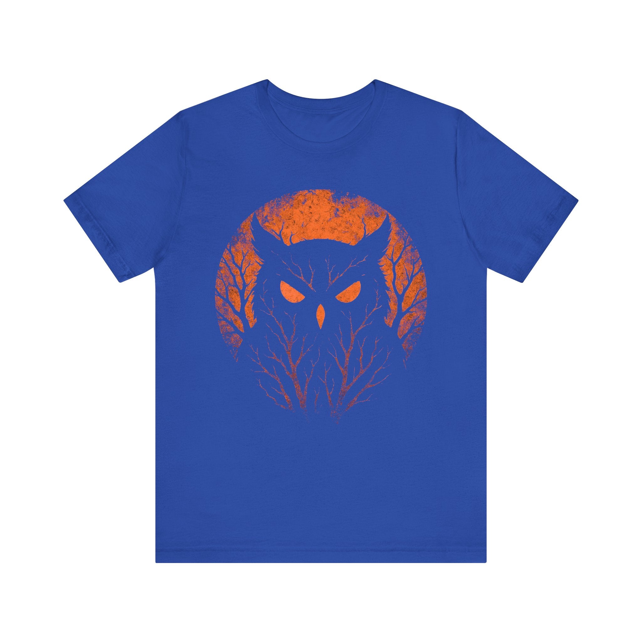 Spooky Owl Graphic Tee for Halloween Lovers