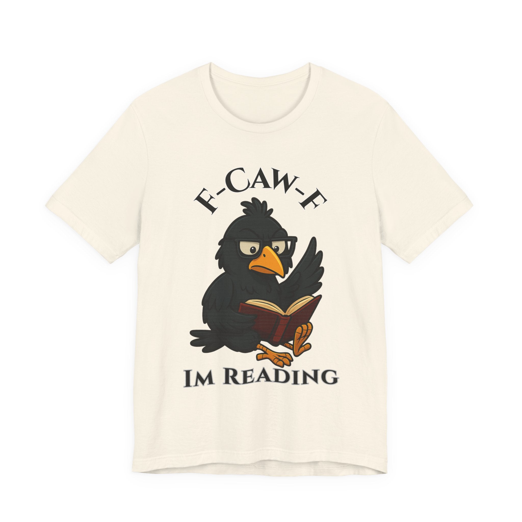 Reading Bird Tee, Funny Literacy Shirt, Gift for Book Lovers, Cute Casual T-Shirt, Reading Enthusiast Apparel, Bird-Themed Gift