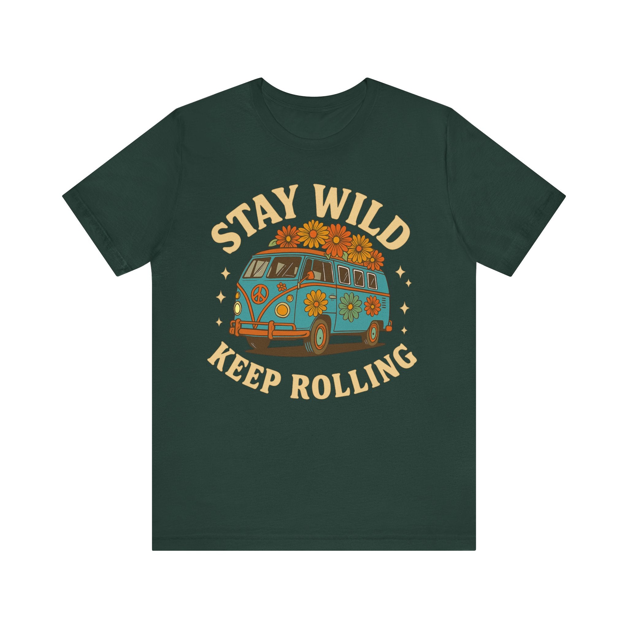 Stay Wild Retro Van Tee
