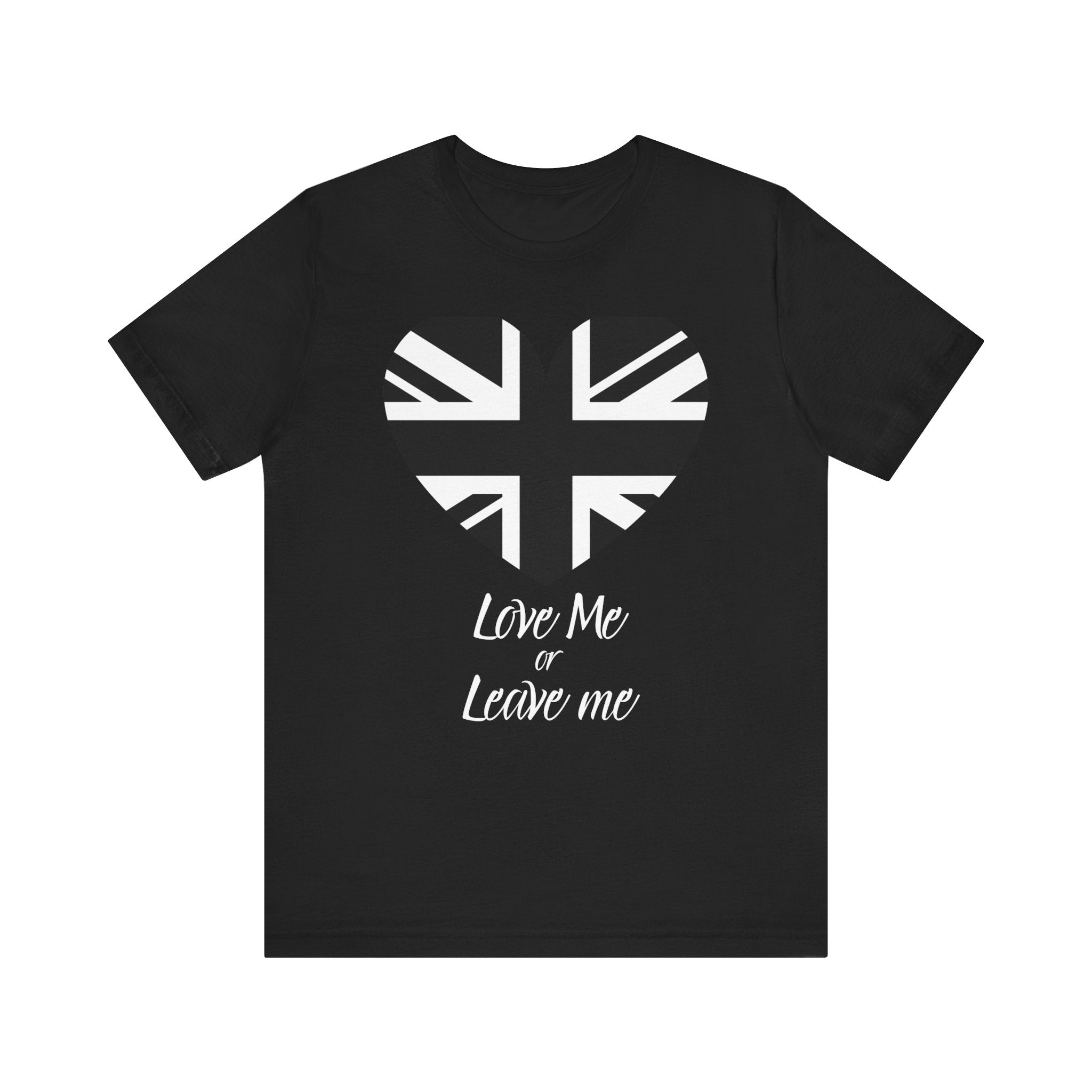 Love Me or Leave Me Heart Tee - Perfect for Casual Wear.
