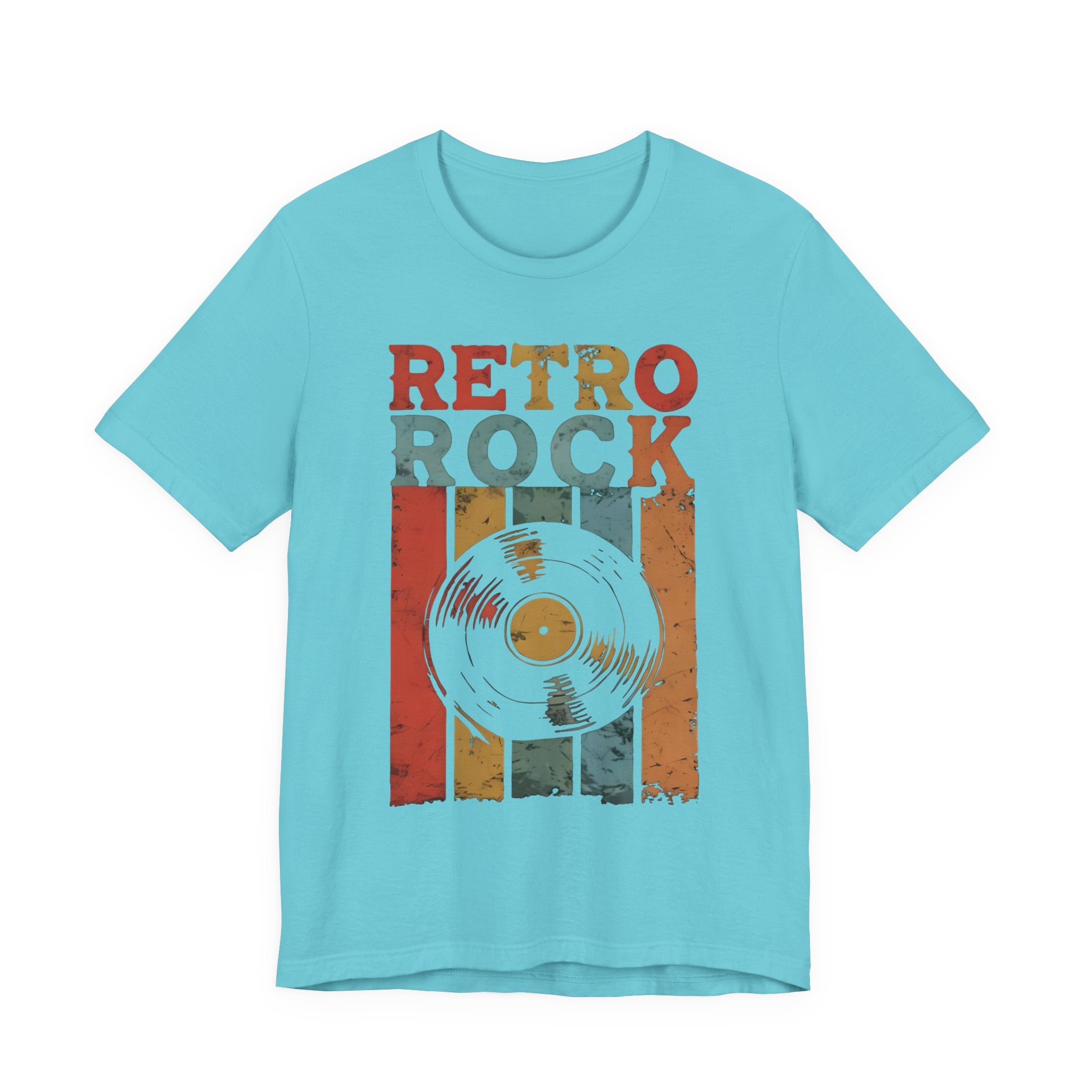 Retro Rock Short Sleeve Tee, Vintage Music T-Shirt, Unisex Rock Band Shirt, Casual Summer Tee, Gift for Music Lovers