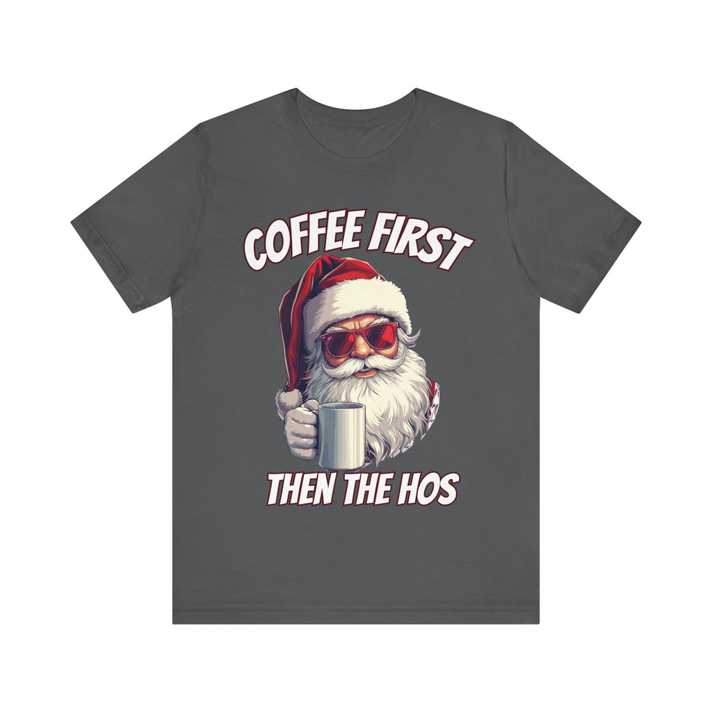 Festive Santa Coffee Tee