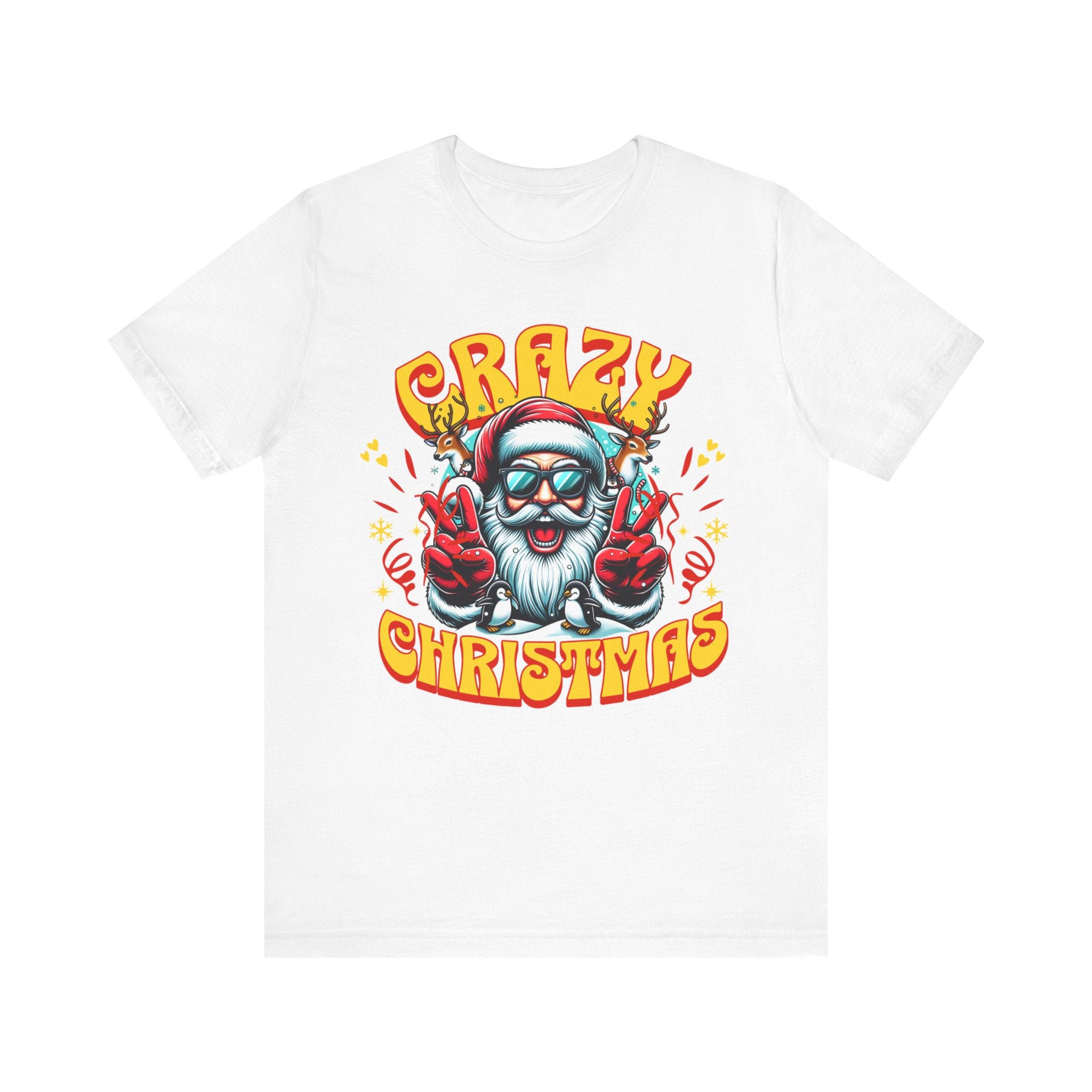 Crazy Christmas Unisex Tee