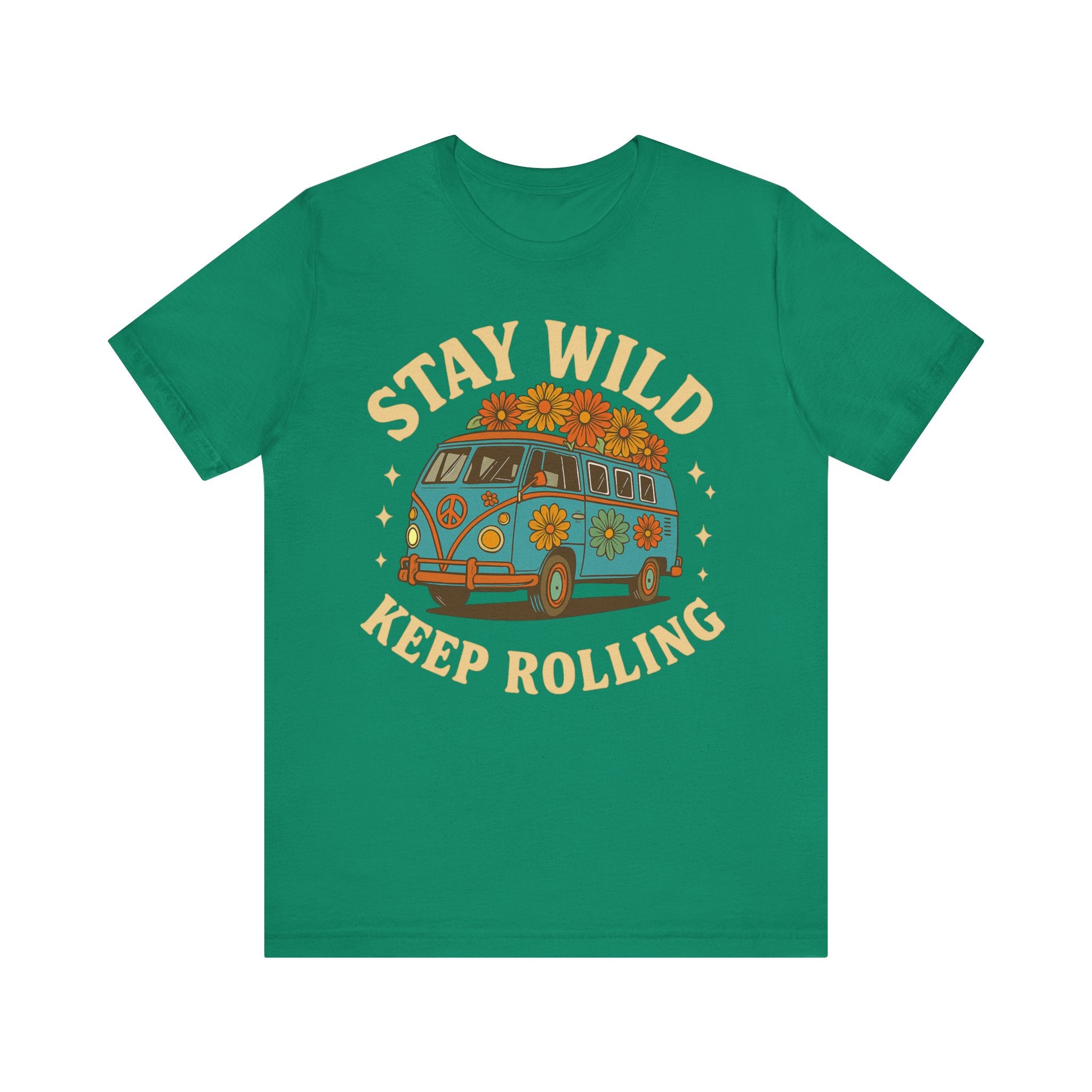 Stay Wild Retro Van Tee