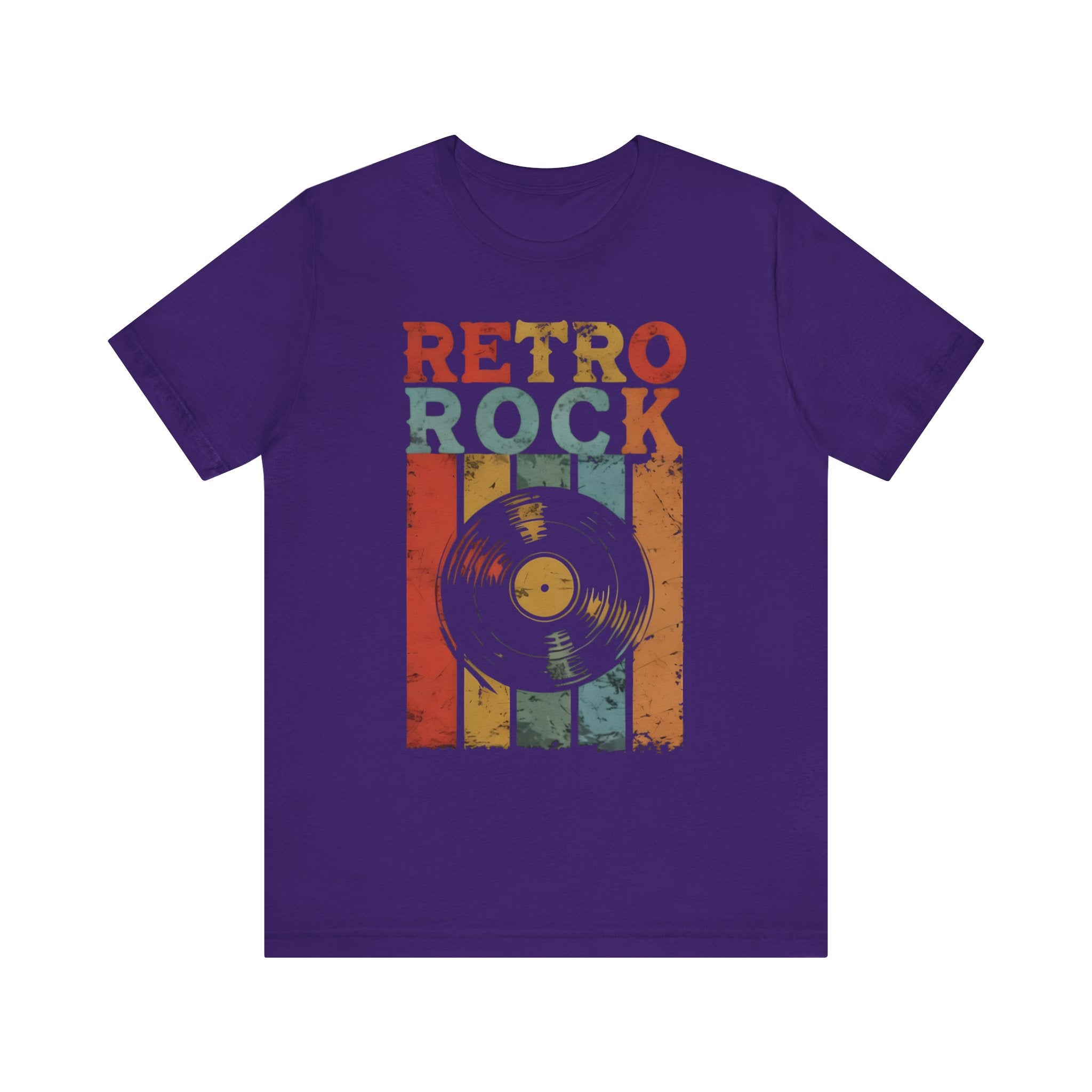 Retro Rock Short Sleeve Tee, Vintage Music T-Shirt, Unisex Rock Band Shirt, Casual Summer Tee, Gift for Music Lovers