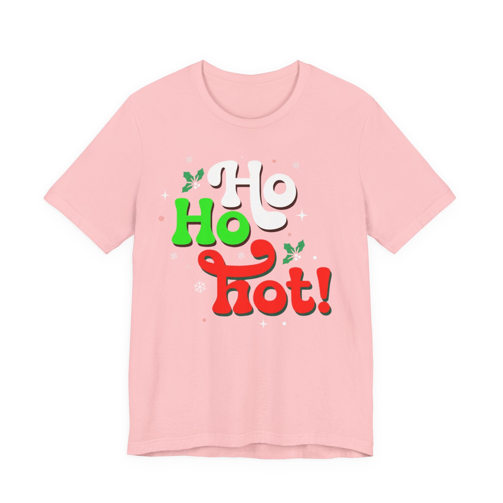 Ho Ho Hot! Christmas Graphic Tee — Funny Holiday T-Shirt