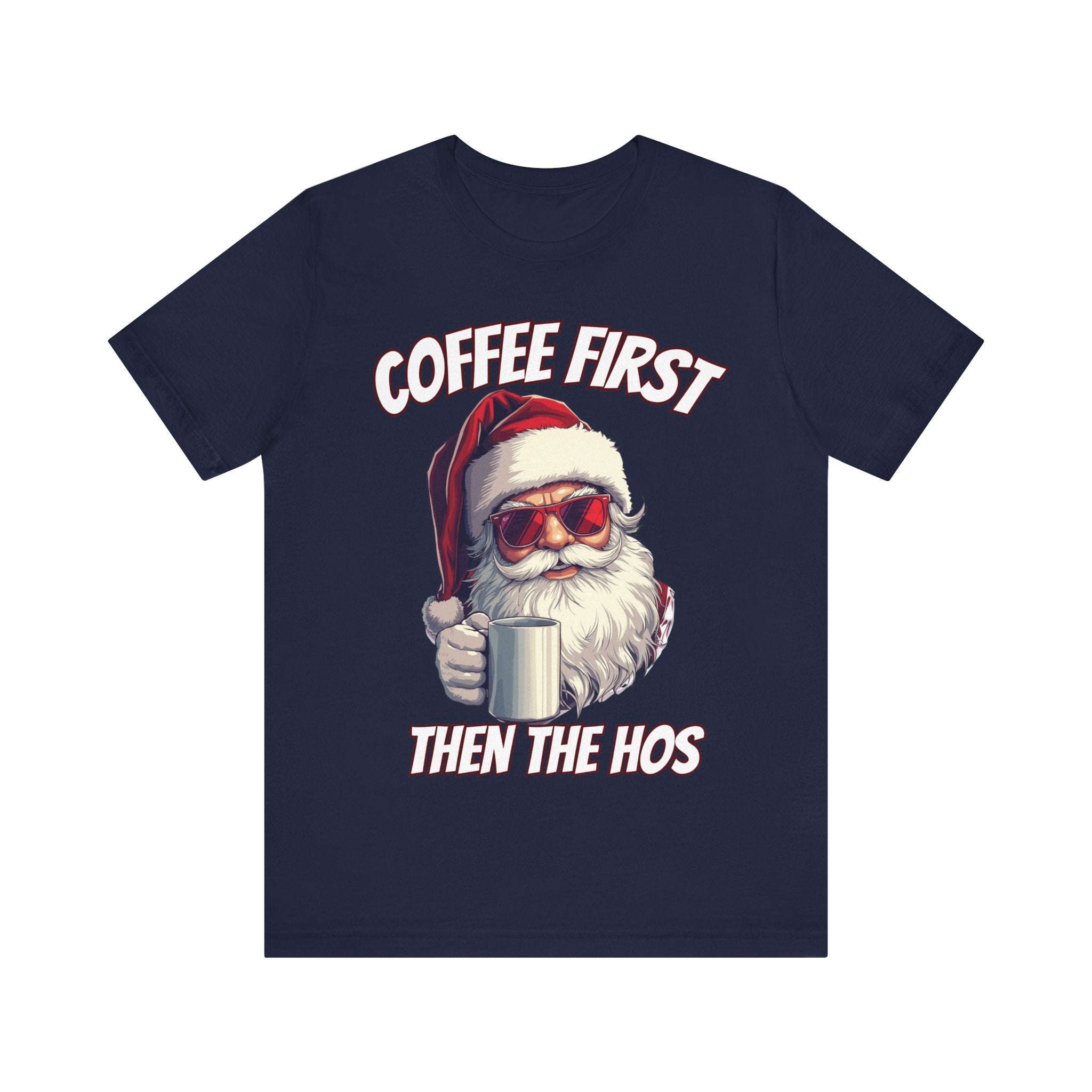 Festive Santa Coffee Tee