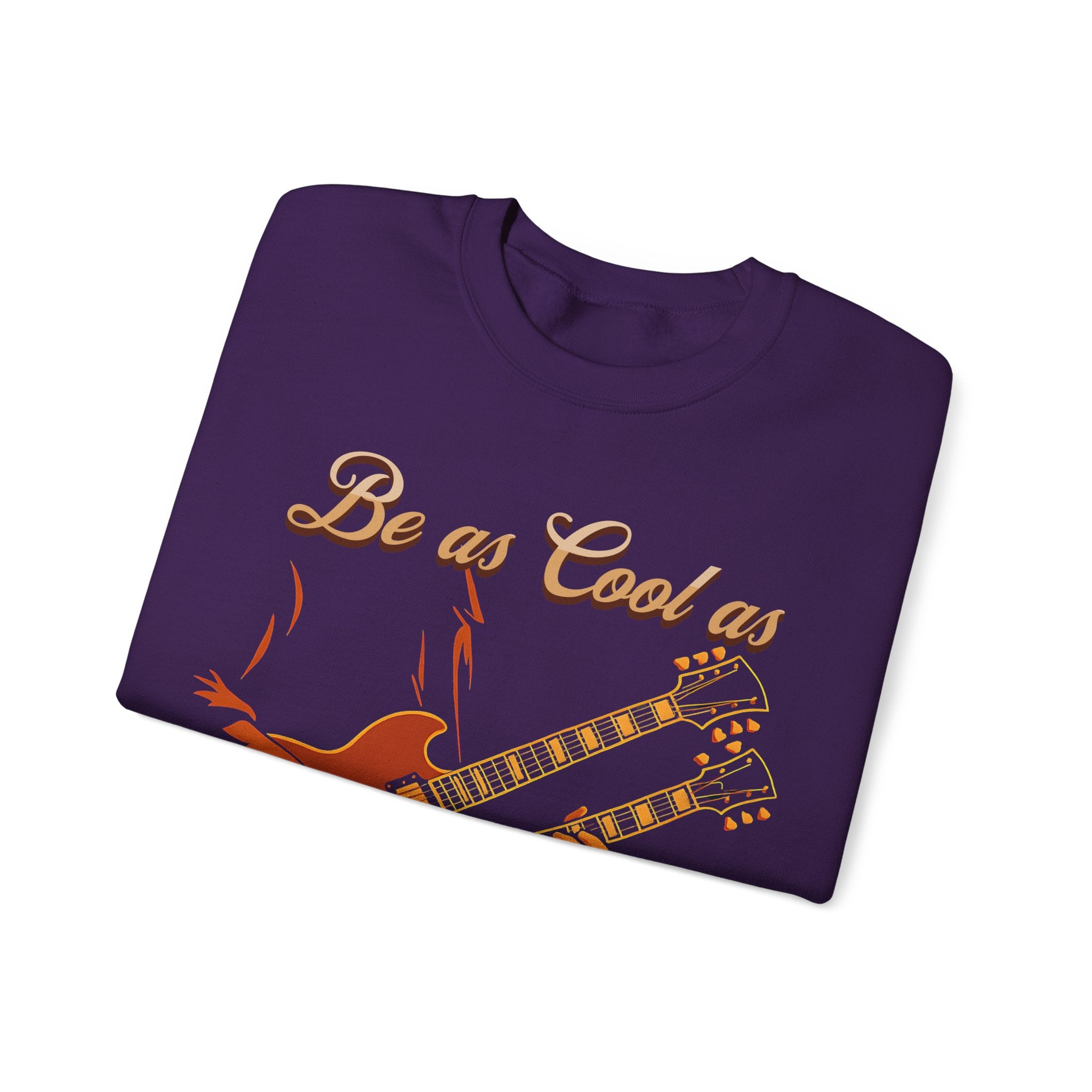 Vintage Guitar Solo Crewneck Sweatshirt | Be as Cool as a 70's Guitar Solo