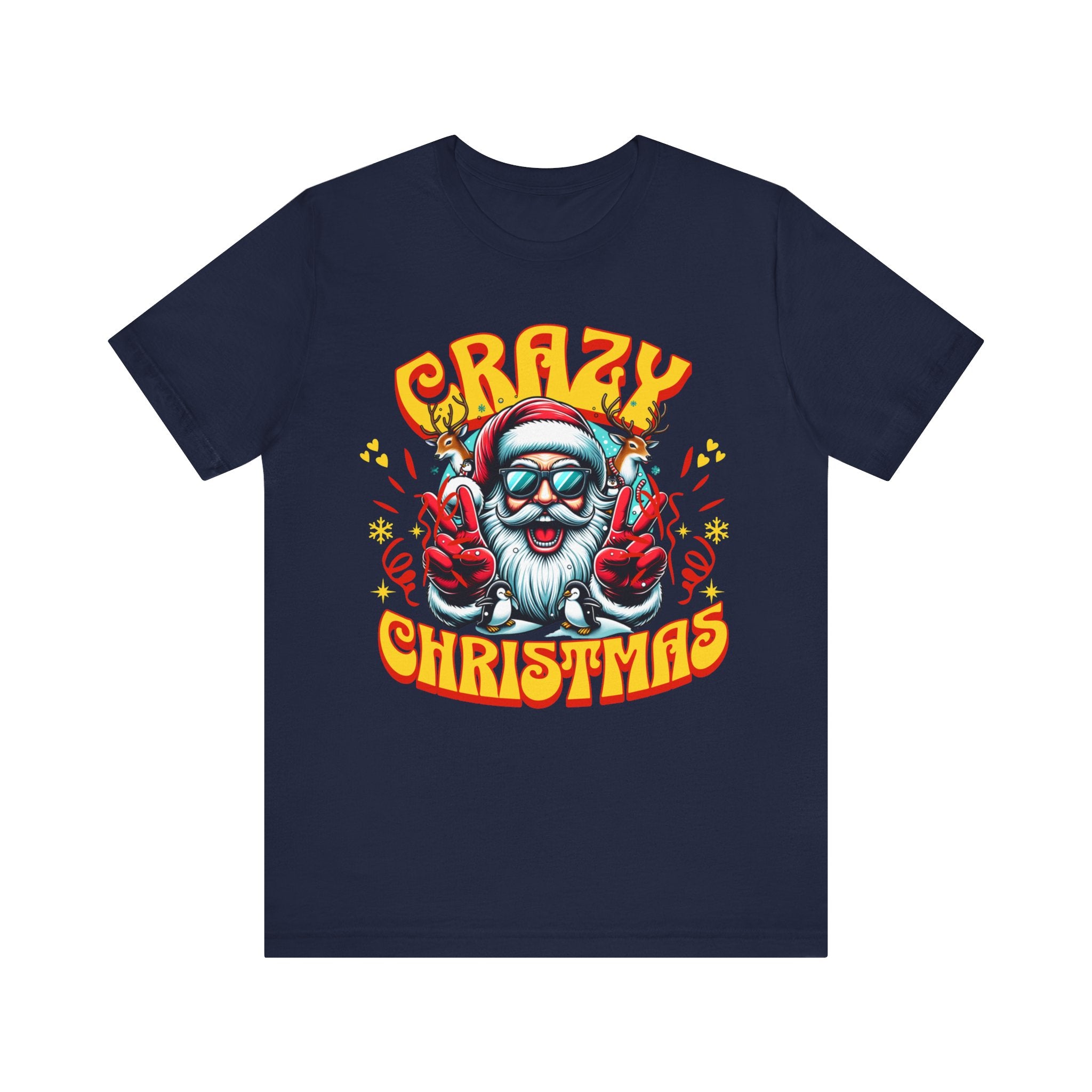 Crazy Christmas Unisex Tee