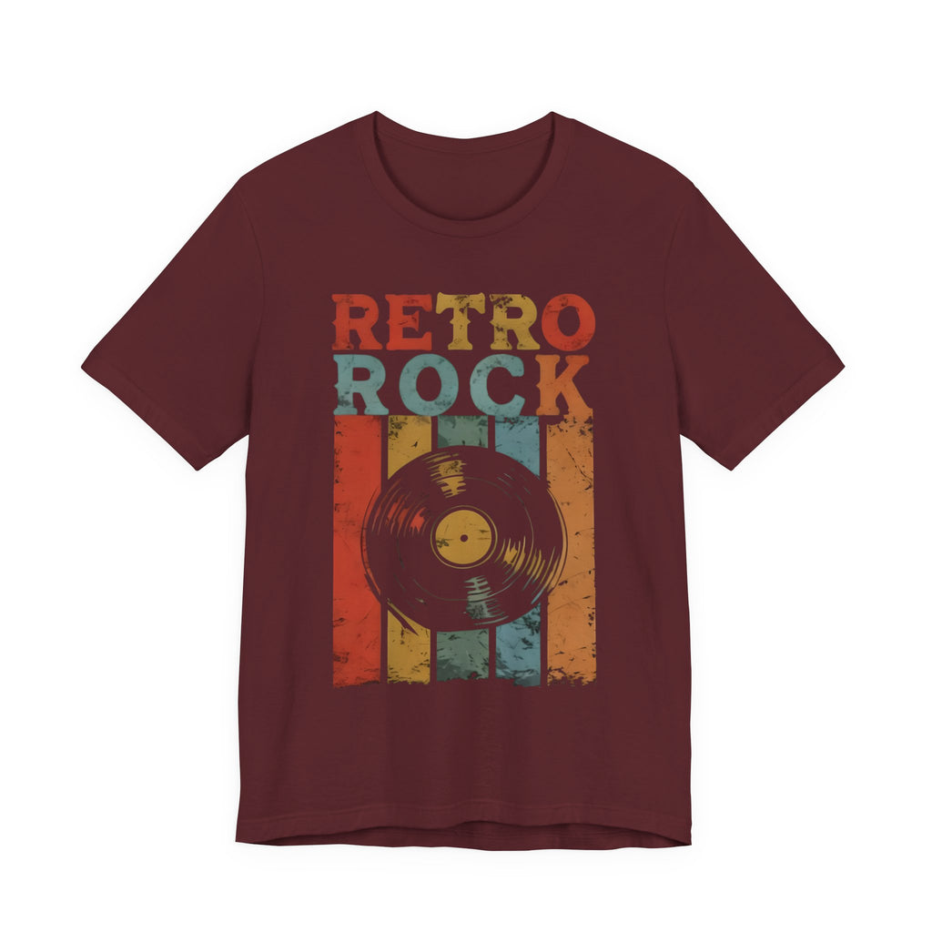 Retro Rock Short Sleeve Tee, Vintage Music T-Shirt, Unisex Rock Band Shirt, Casual Summer Tee, Gift for Music Lovers