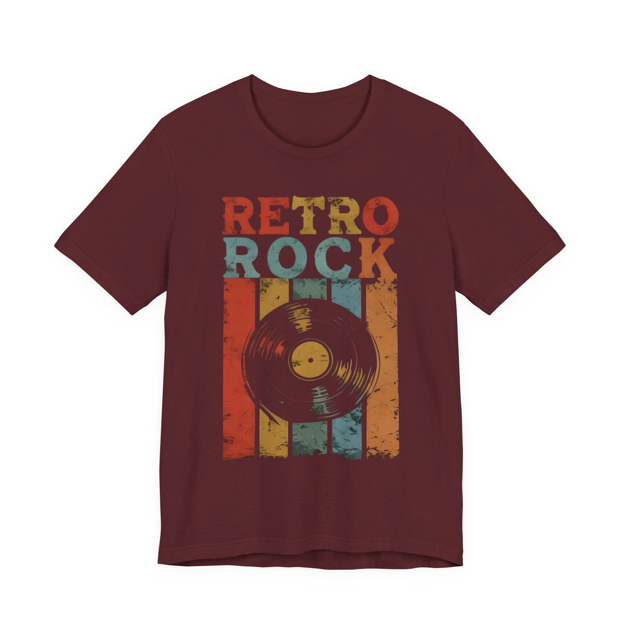Retro Rock Short Sleeve Tee, Vintage Music T-Shirt, Unisex Rock Band Shirt, Casual Summer Tee, Gift for Music Lovers
