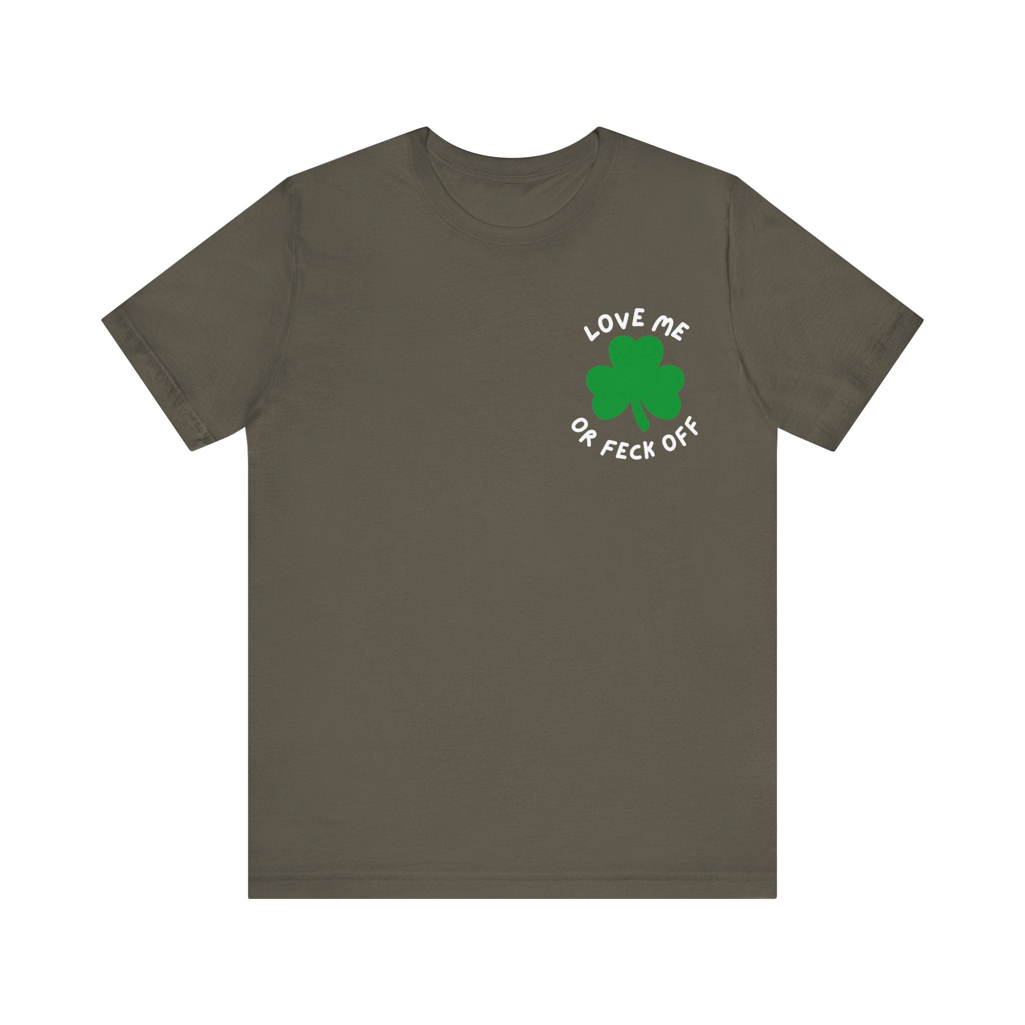 Unisex Jersey Short Sleeve Tee with Shamrock Design, Perfect for St. Patrick's Day, Casual Wear, Gift for Friends, Holiday [...]