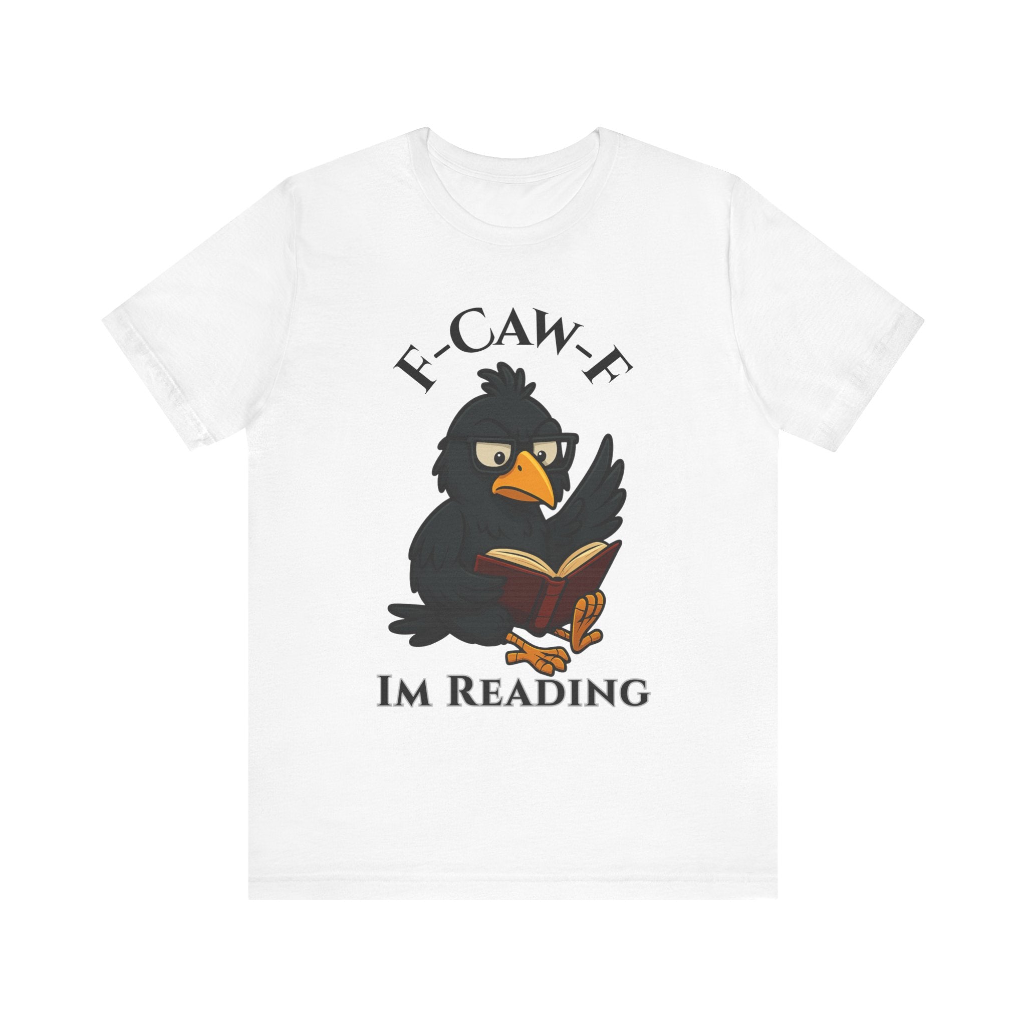 Reading Bird Tee, Funny Literacy Shirt, Gift for Book Lovers, Cute Casual T-Shirt, Reading Enthusiast Apparel, Bird-Themed Gift