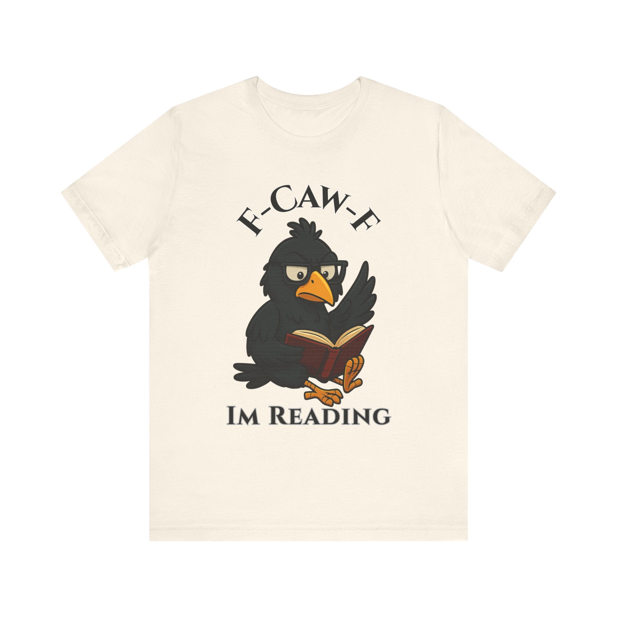 Reading Bird Tee, Funny Literacy Shirt, Gift for Book Lovers, Cute Casual T-Shirt, Reading Enthusiast Apparel, Bird-Themed Gift