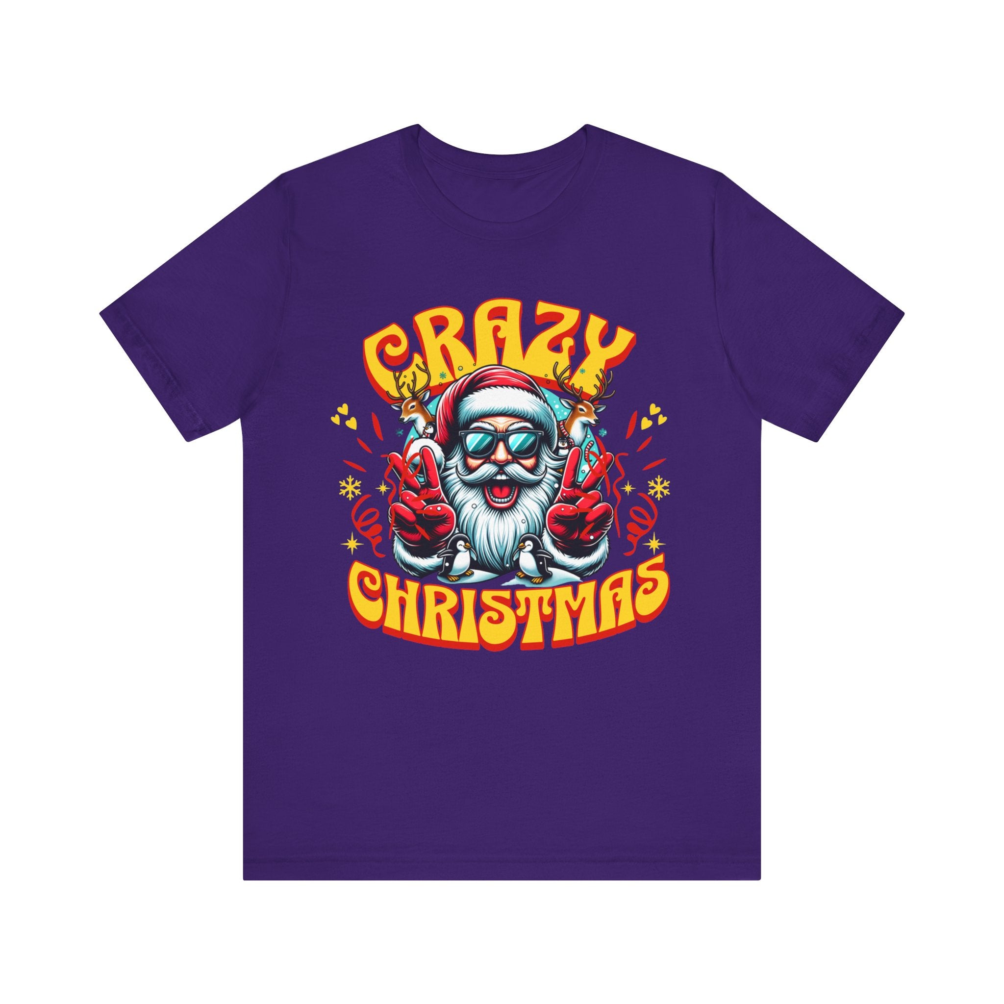 Crazy Christmas Unisex Tee