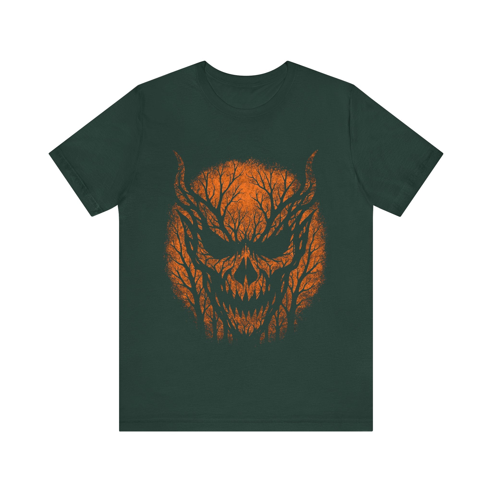 Spooky Night Unisex Jersey Tee - Halloween Graphic Shirt