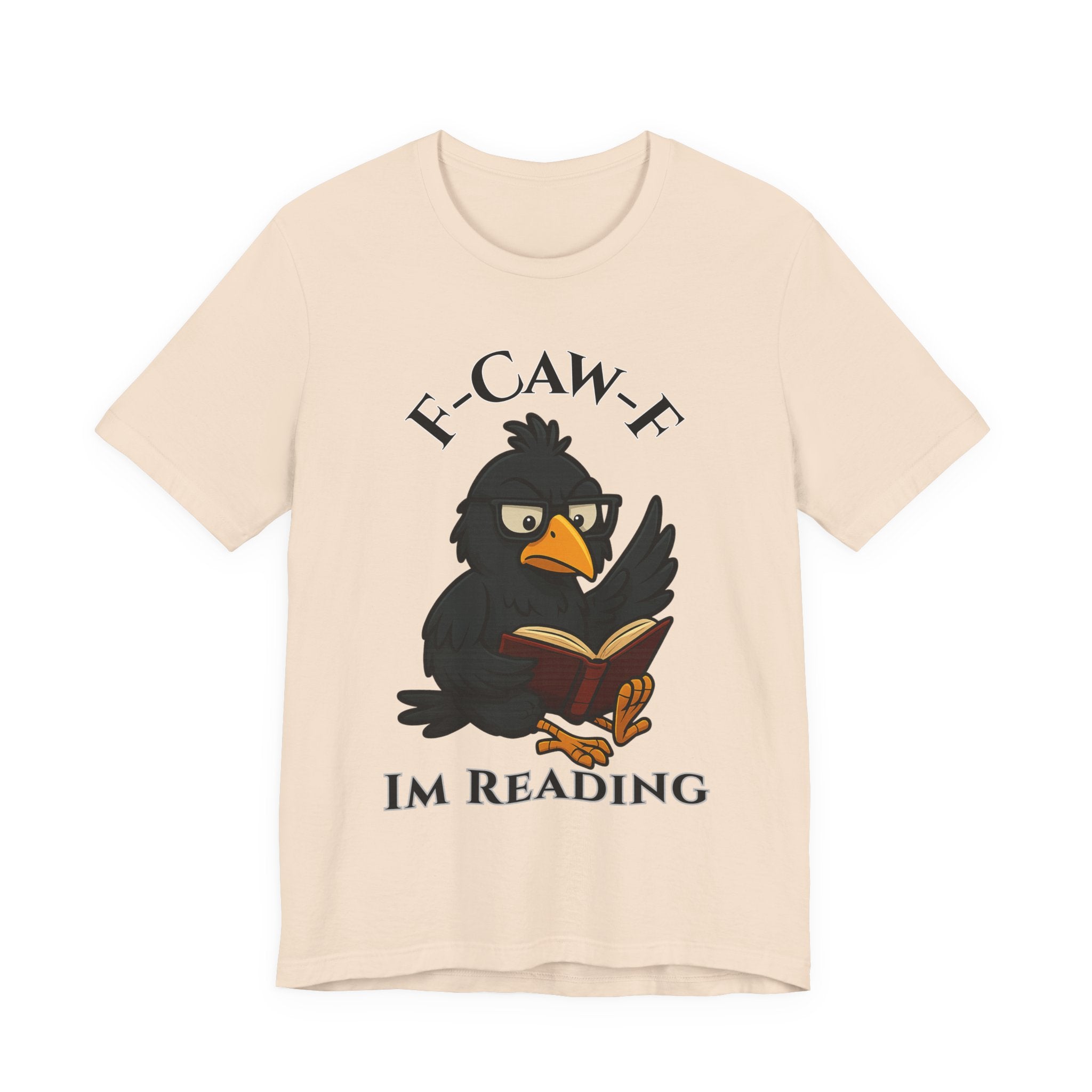 Reading Bird Tee, Funny Literacy Shirt, Gift for Book Lovers, Cute Casual T-Shirt, Reading Enthusiast Apparel, Bird-Themed Gift