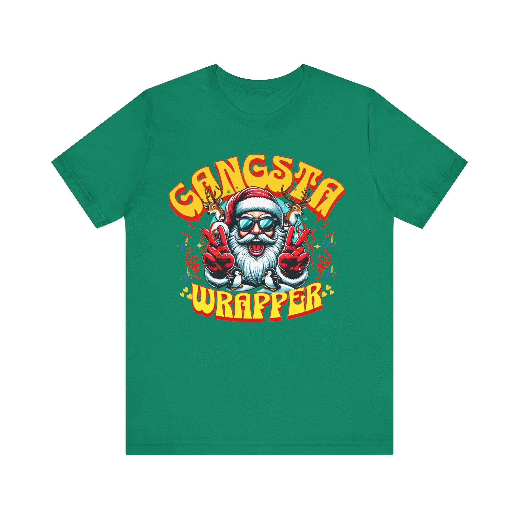 Gangsta Wrapper Tee for Holiday Cheer