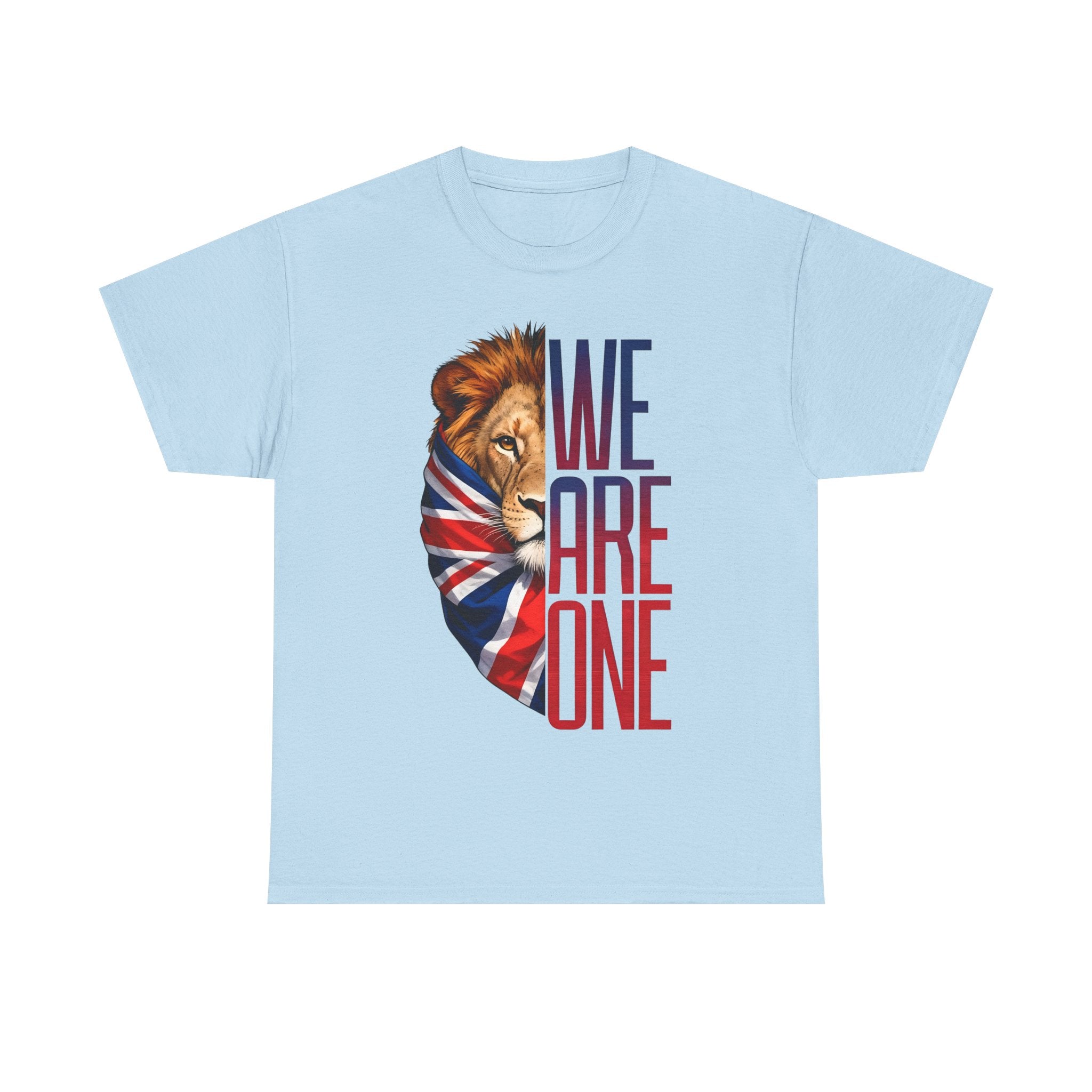 Unity Lion Graphic Tee, Unisex Cotton T-Shirt, Great for Team Spirit, Unity Celebrations, Casual Wear, Gifts for Friends