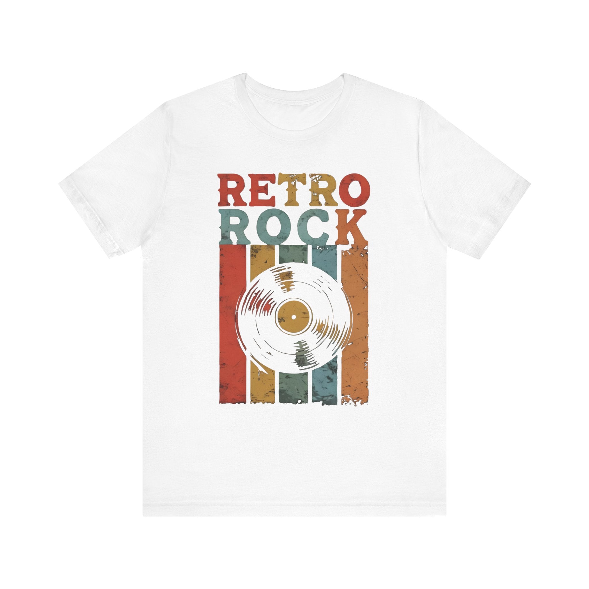 Retro Rock Short Sleeve Tee, Vintage Music T-Shirt, Unisex Rock Band Shirt, Casual Summer Tee, Gift for Music Lovers