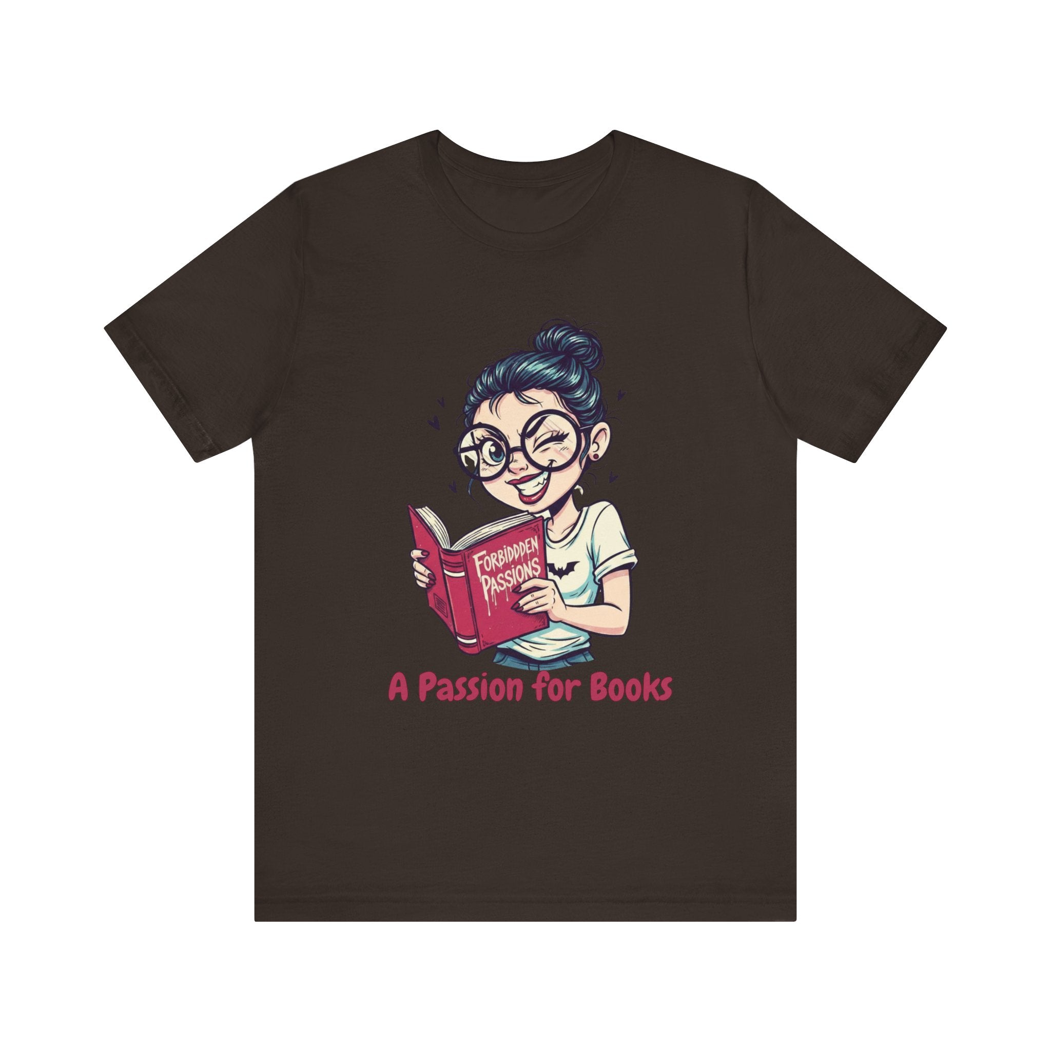 Book Lover's Unisex Tee - "A Passion for Books"