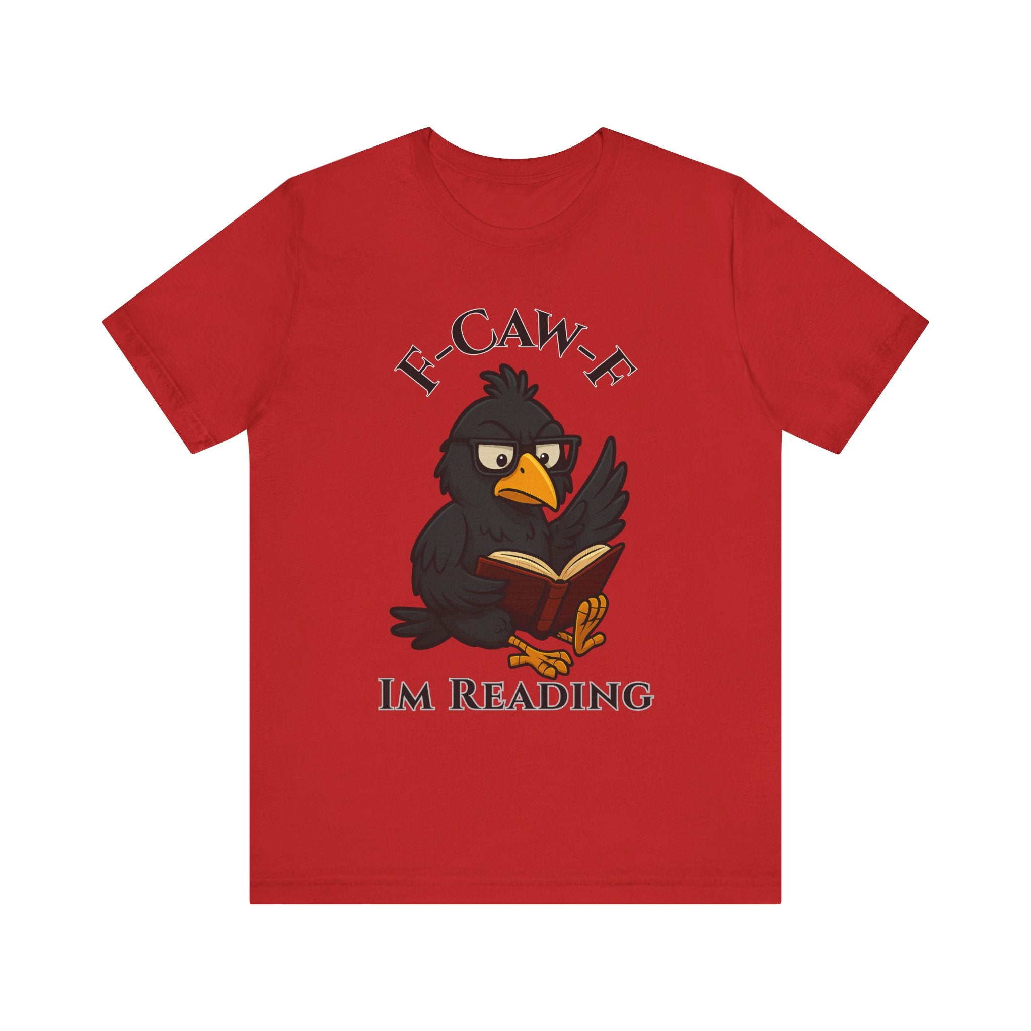 Reading Bird Tee, Funny Literacy Shirt, Gift for Book Lovers, Cute Casual T-Shirt, Reading Enthusiast Apparel, Bird-Themed Gift