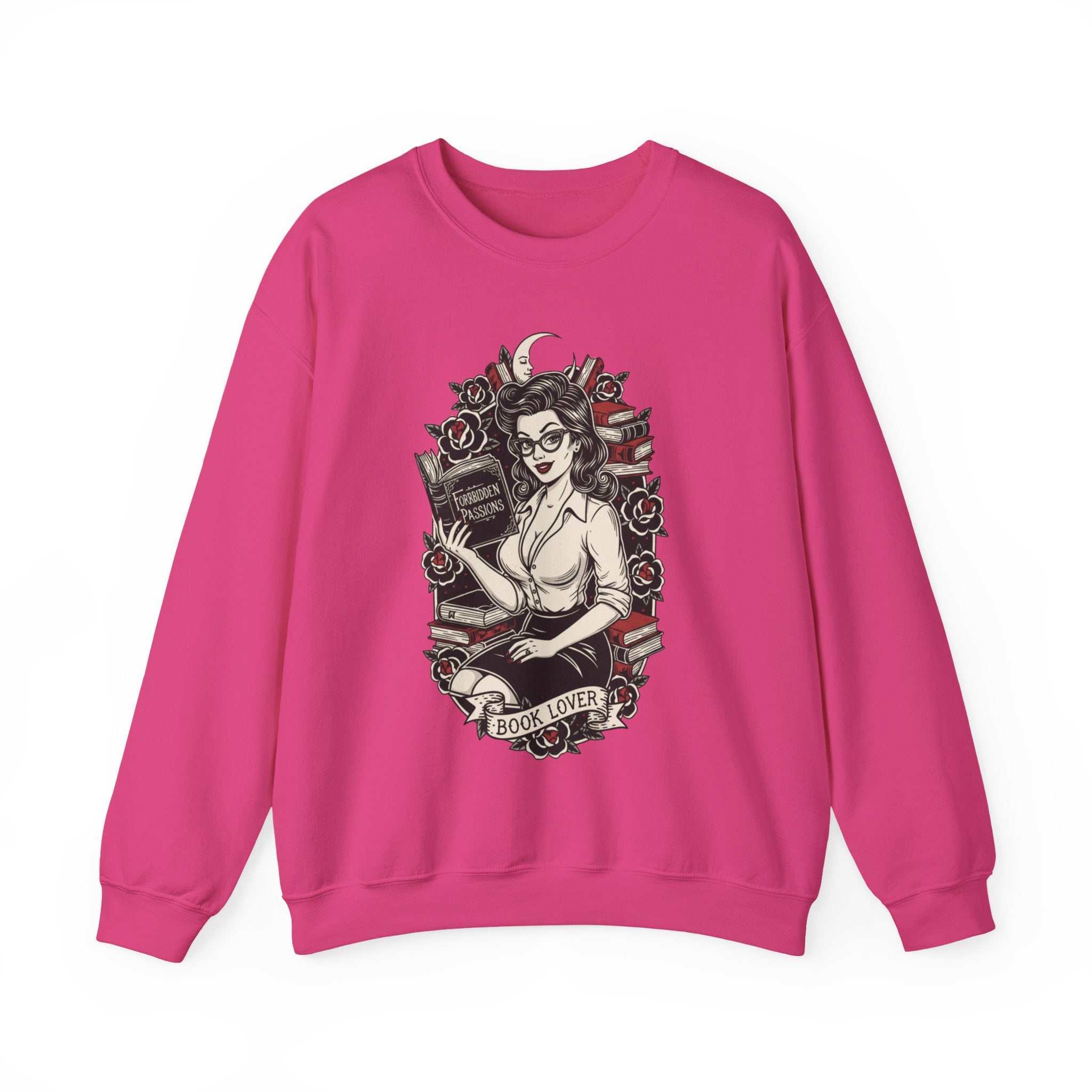 Book Lover Crewneck Sweatshirt - Cozy Literary Apparel
