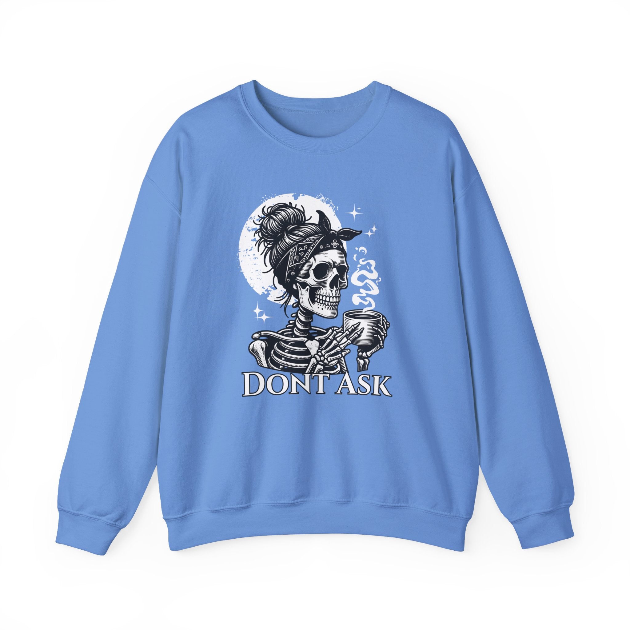 Skull Tea 'Don't Ask' Crewneck Sweatshirt