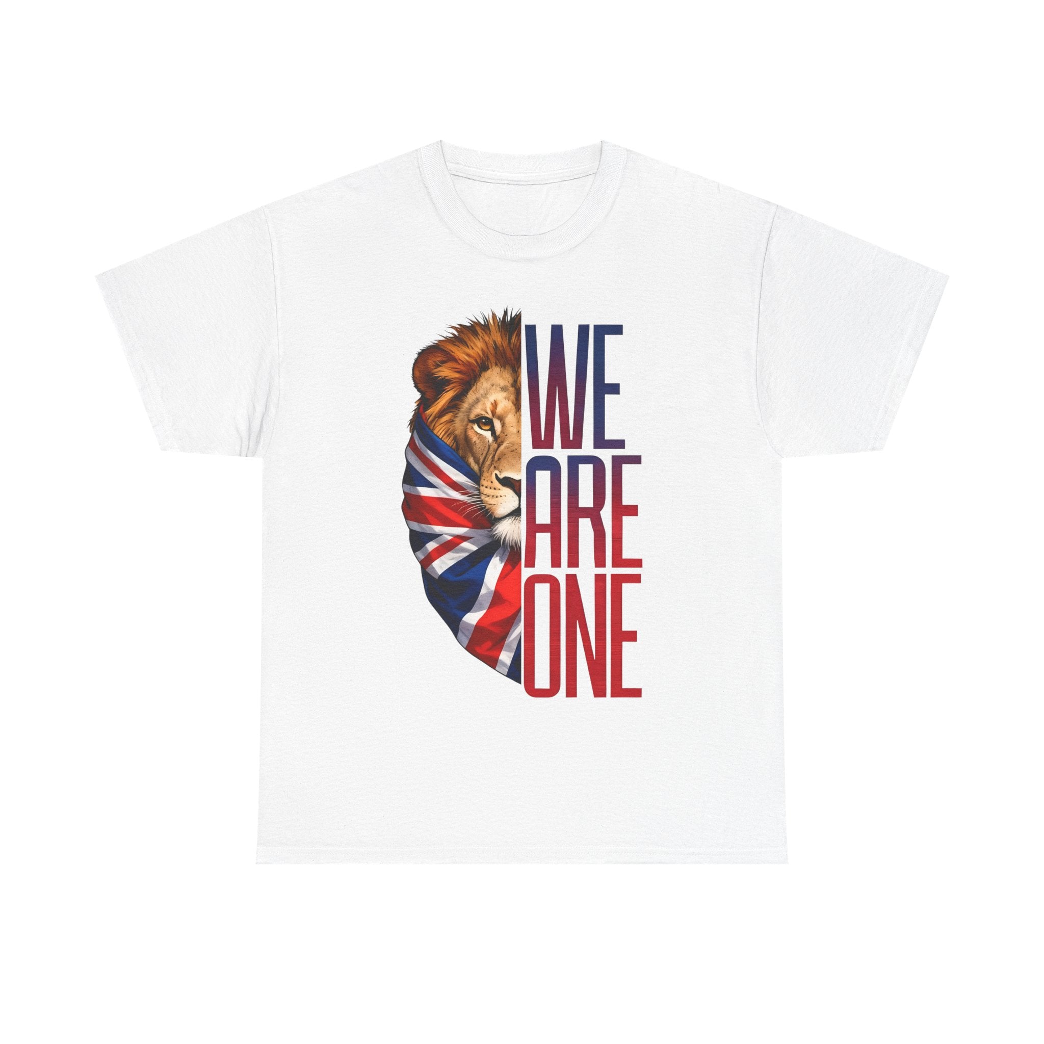 Unity Lion Graphic Tee, Unisex Cotton T-Shirt, Great for Team Spirit, Unity Celebrations, Casual Wear, Gifts for Friends