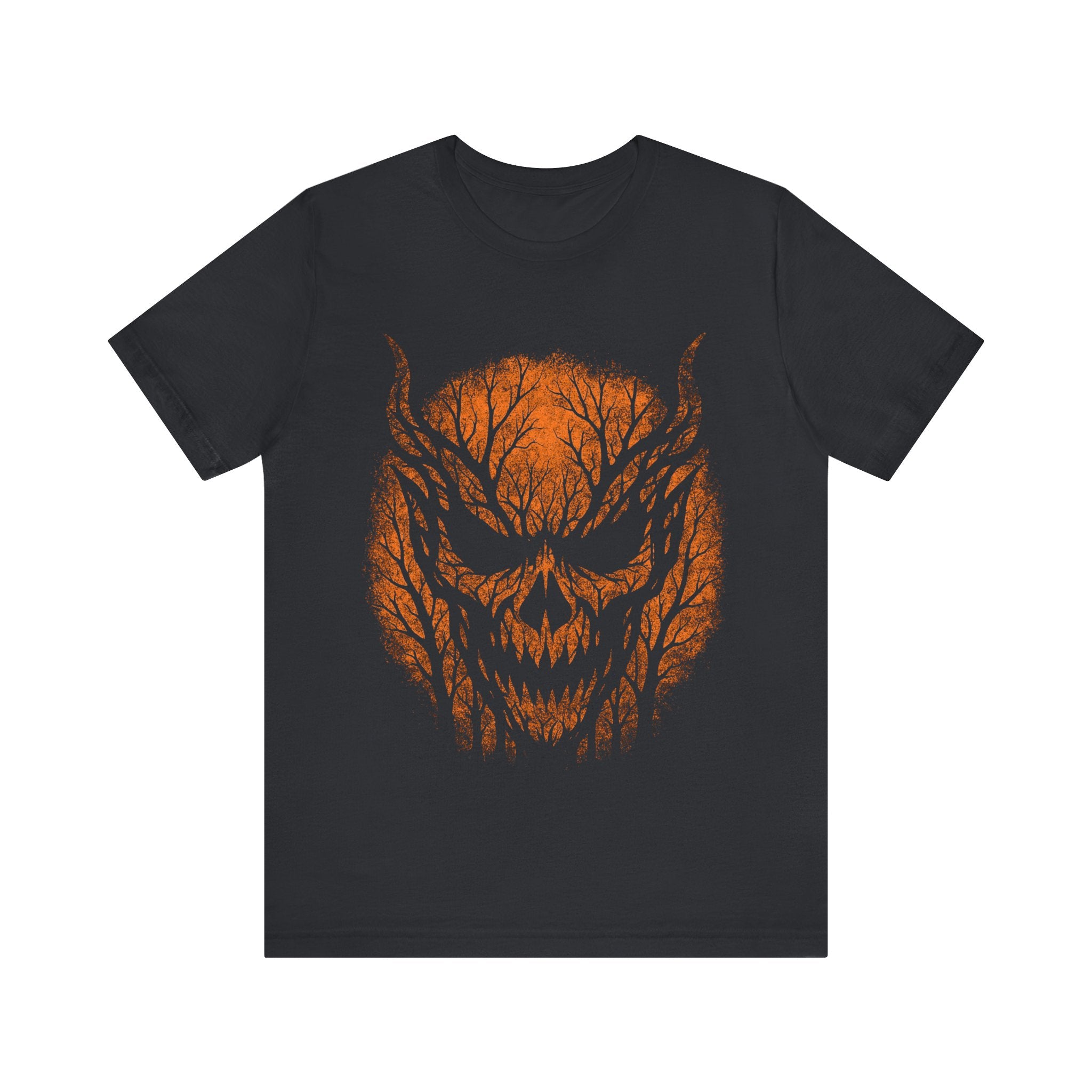 Spooky Night Unisex Jersey Tee - Halloween Graphic Shirt