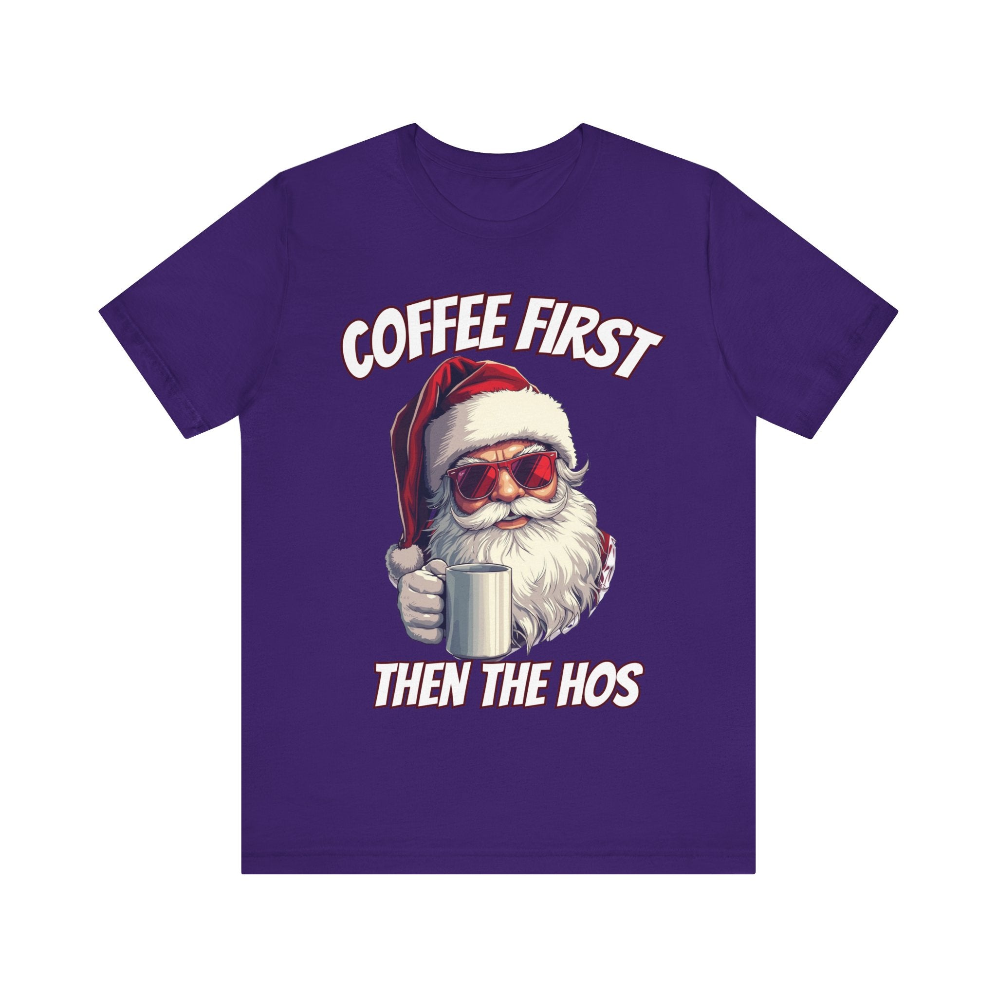 Festive Santa Coffee Tee