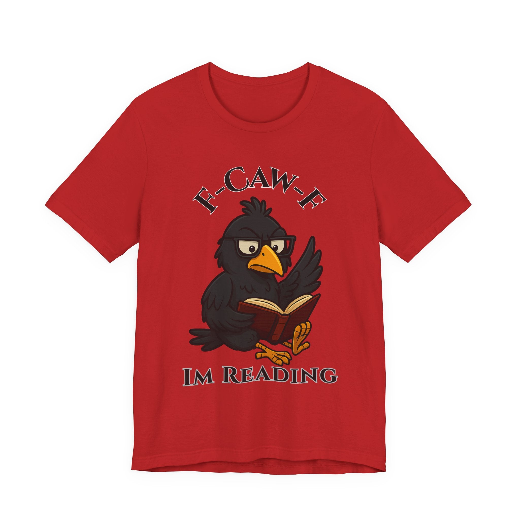 Reading Bird Tee, Funny Literacy Shirt, Gift for Book Lovers, Cute Casual T-Shirt, Reading Enthusiast Apparel, Bird-Themed Gift